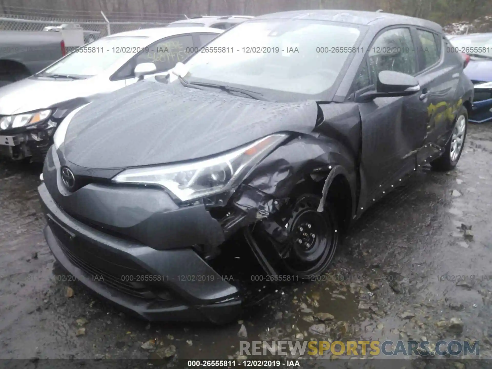 2 Photograph of a damaged car NMTKHMBX6KR094161 TOYOTA C-HR 2019