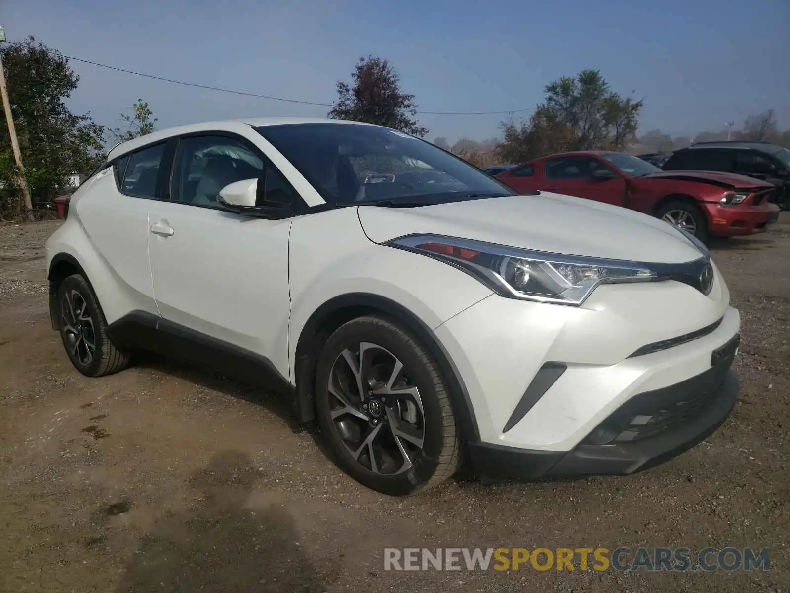 1 Photograph of a damaged car NMTKHMBX6KR094516 TOYOTA C-HR 2019