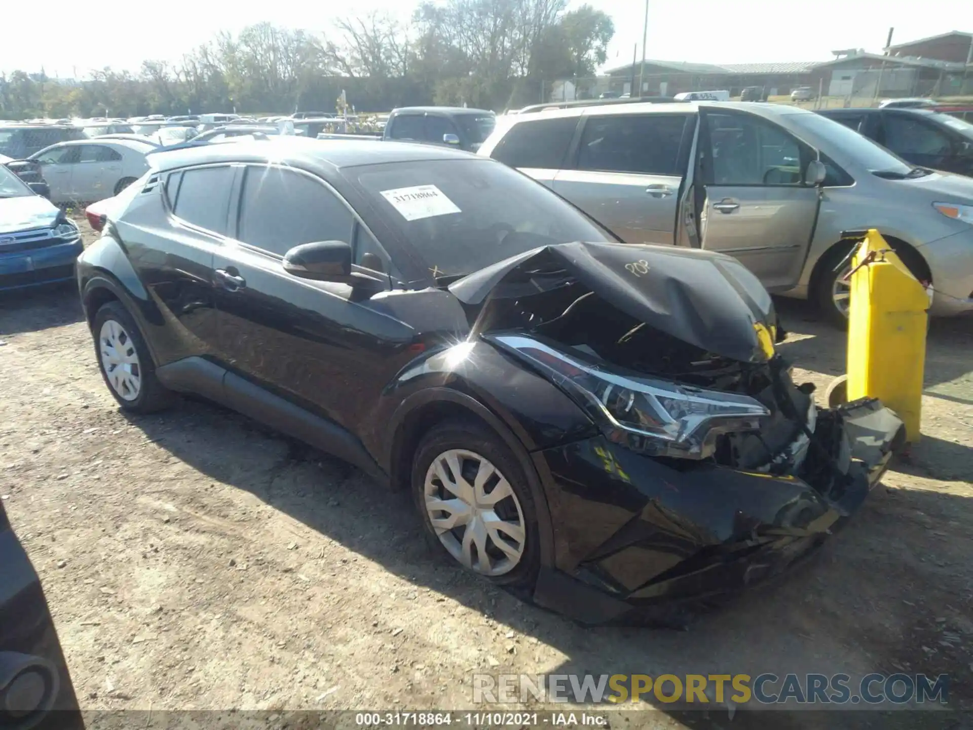 1 Photograph of a damaged car NMTKHMBX6KR094774 TOYOTA C-HR 2019