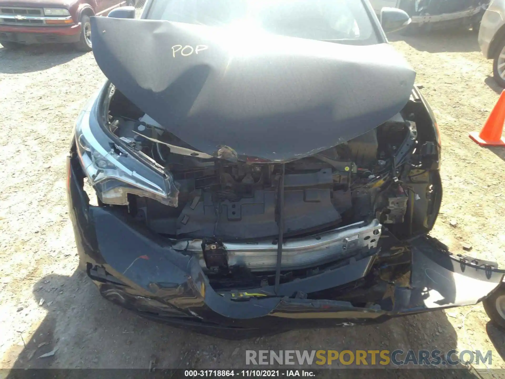 6 Photograph of a damaged car NMTKHMBX6KR094774 TOYOTA C-HR 2019