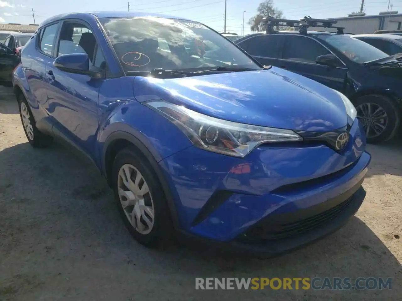 1 Photograph of a damaged car NMTKHMBX6KR094967 TOYOTA C-HR 2019