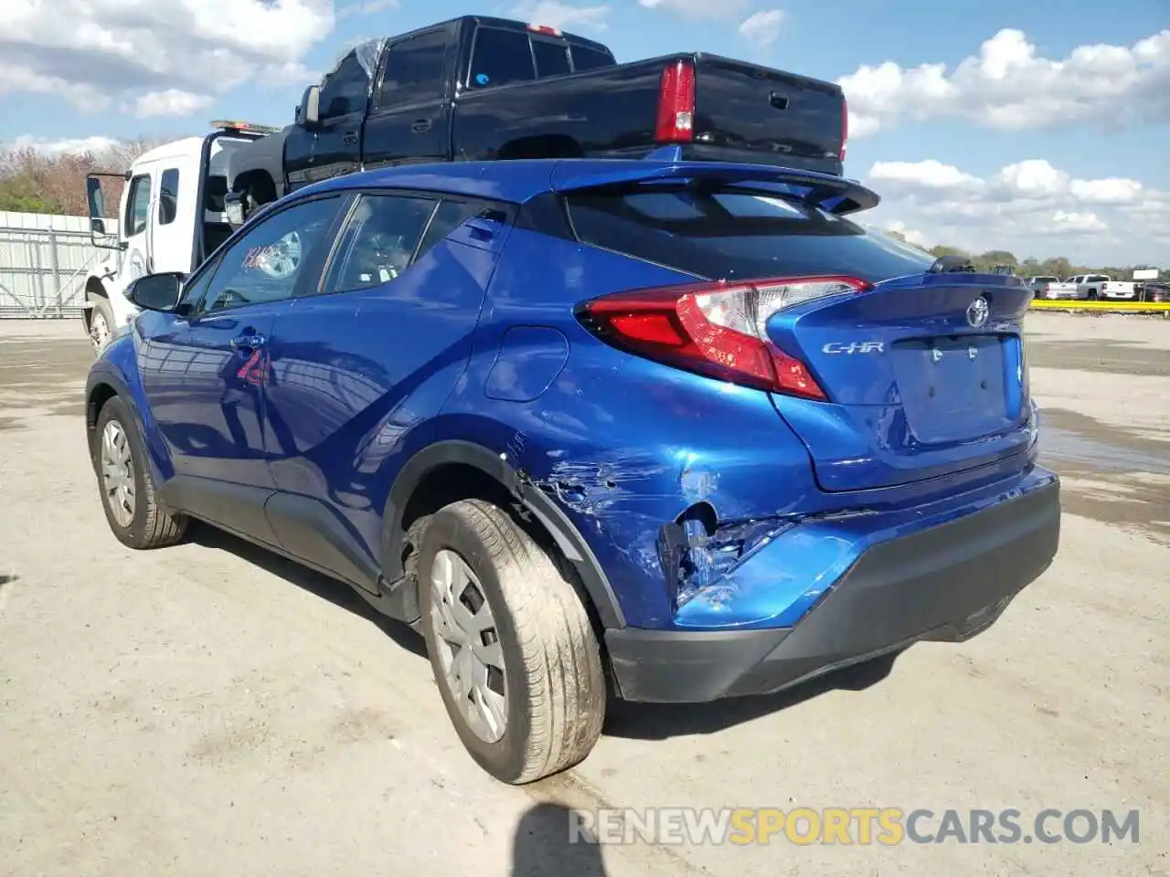 3 Photograph of a damaged car NMTKHMBX6KR094967 TOYOTA C-HR 2019