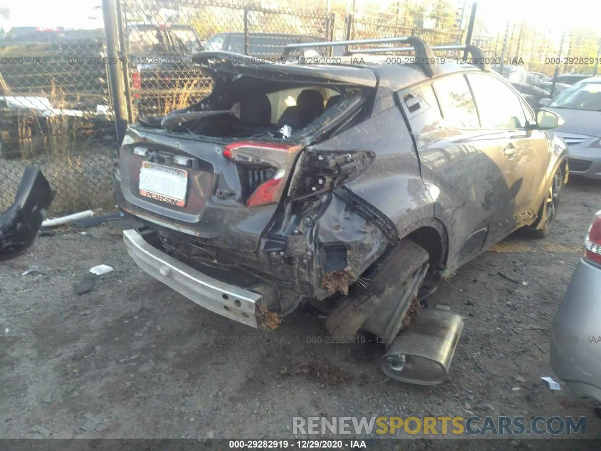 4 Photograph of a damaged car NMTKHMBX6KR095357 TOYOTA C-HR 2019