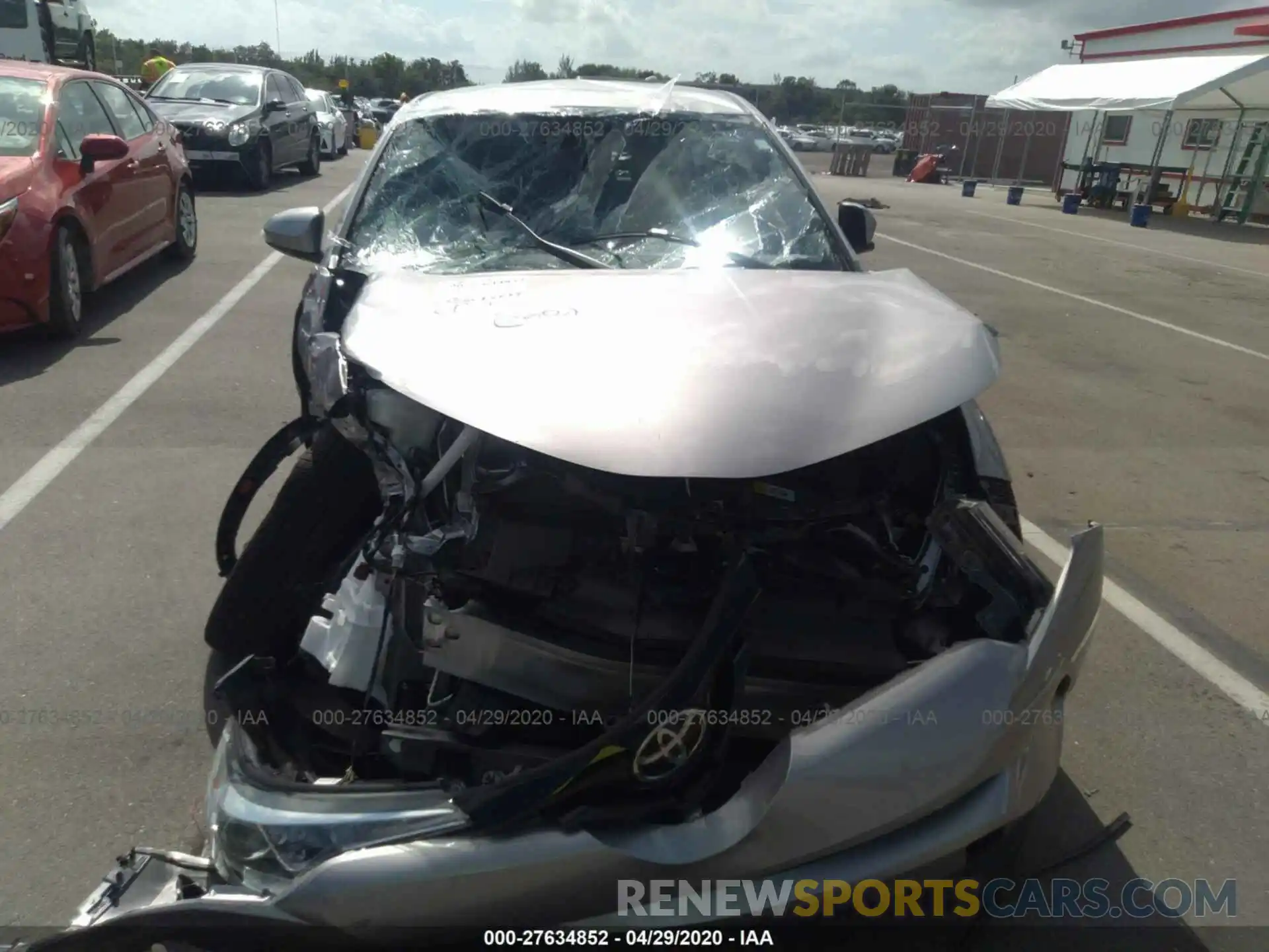 6 Photograph of a damaged car NMTKHMBX6KR095536 TOYOTA C-HR 2019