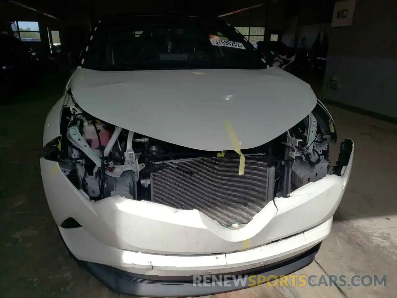 9 Photograph of a damaged car NMTKHMBX6KR095651 TOYOTA C-HR 2019