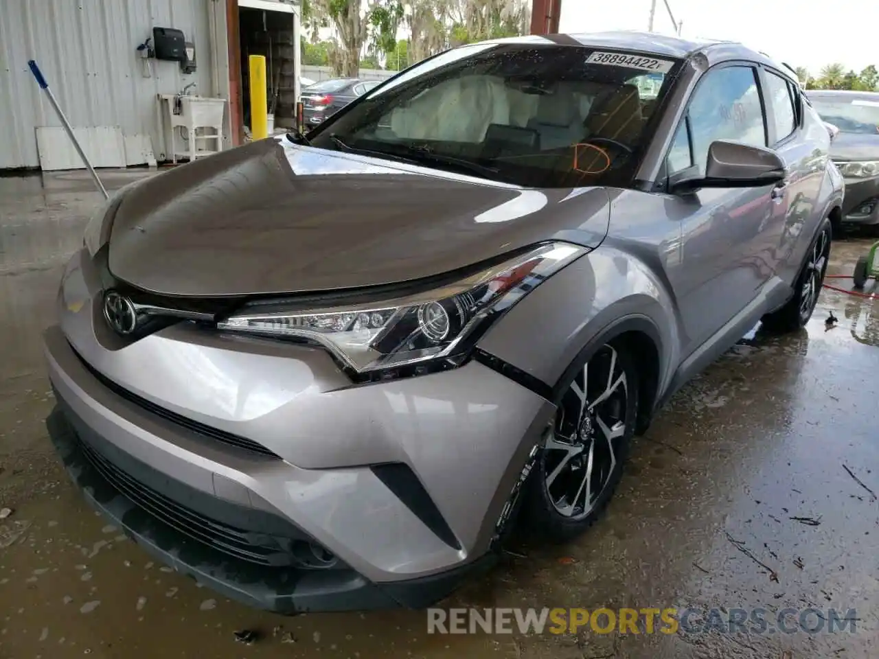 2 Photograph of a damaged car NMTKHMBX6KR096976 TOYOTA C-HR 2019