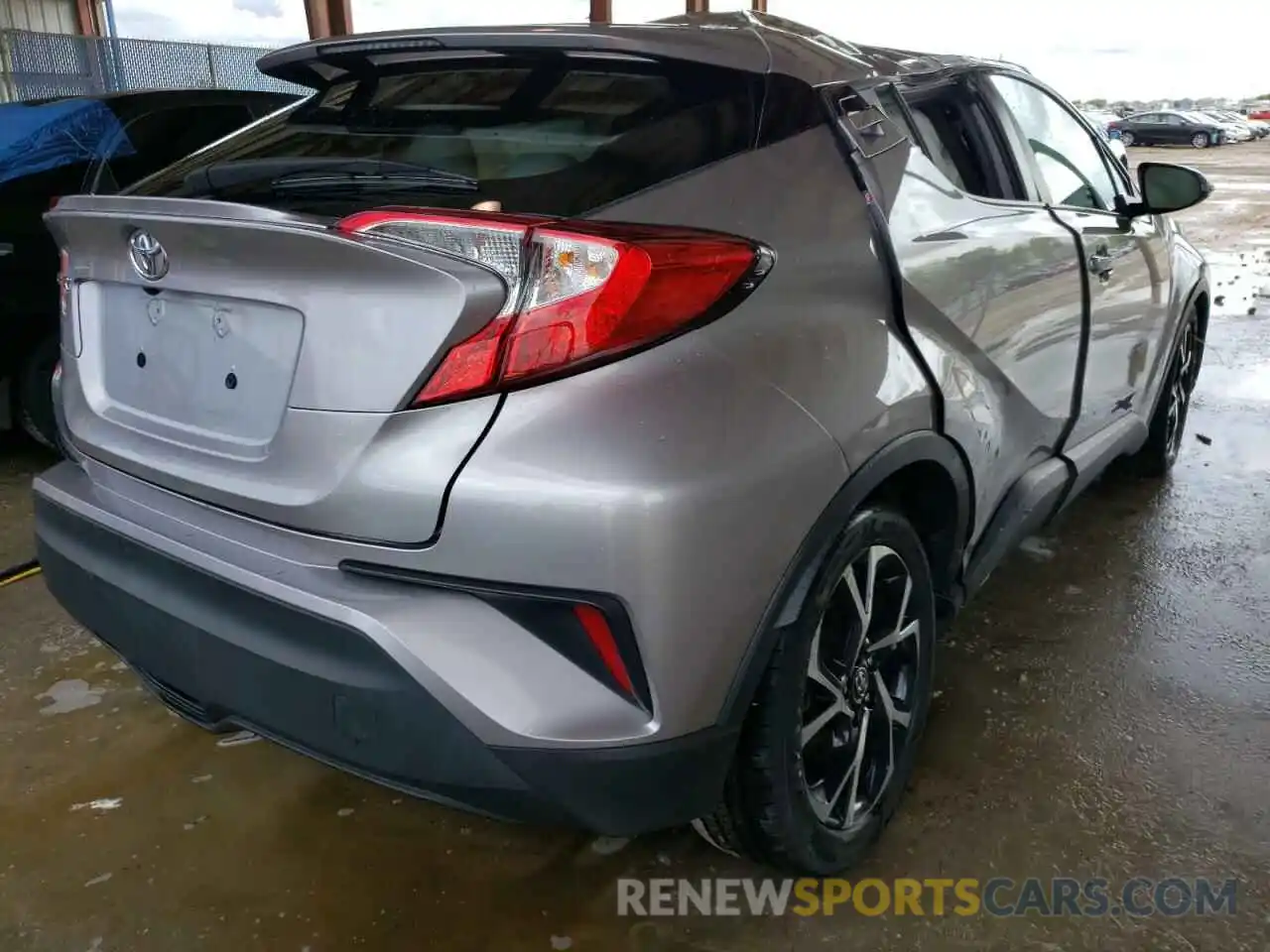 4 Photograph of a damaged car NMTKHMBX6KR096976 TOYOTA C-HR 2019