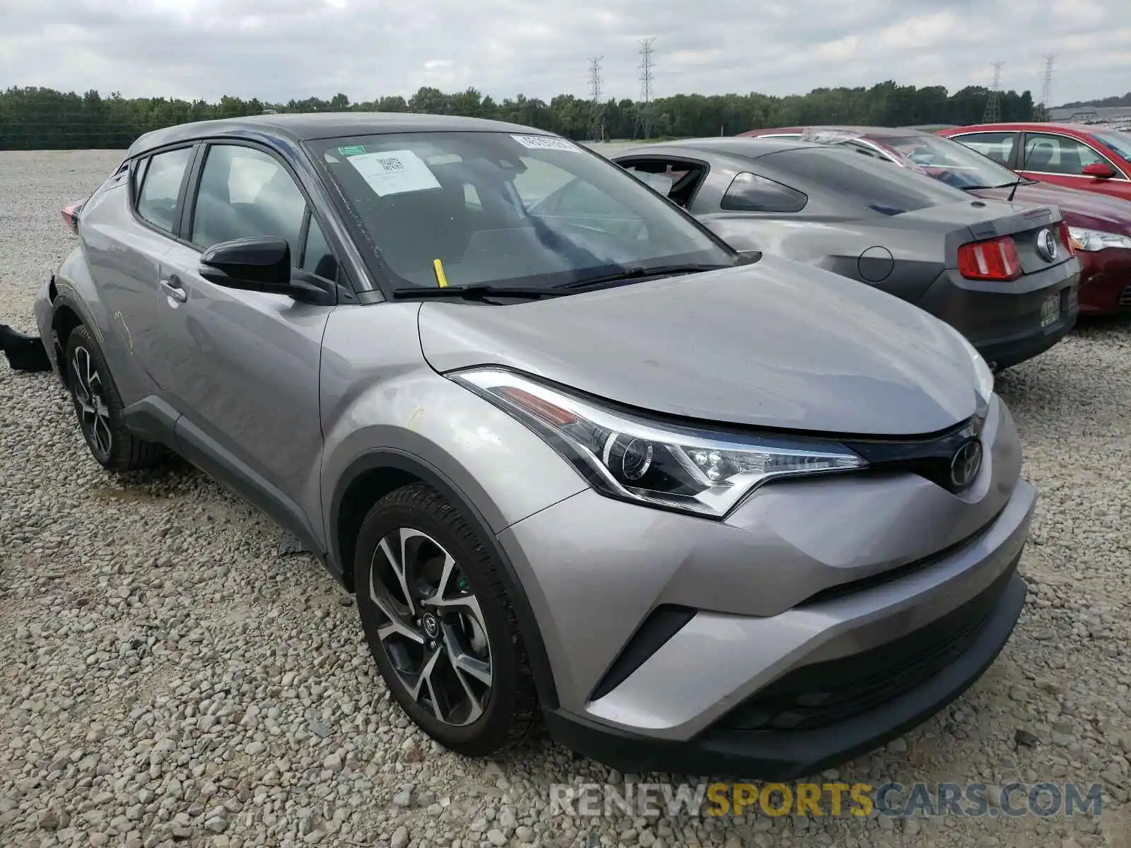 1 Photograph of a damaged car NMTKHMBX6KR097500 TOYOTA C-HR 2019