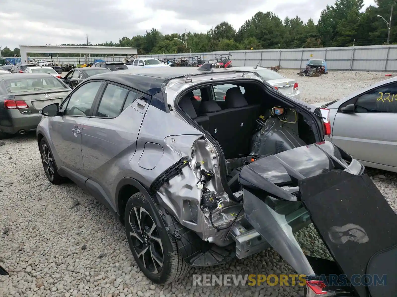 3 Photograph of a damaged car NMTKHMBX6KR097500 TOYOTA C-HR 2019