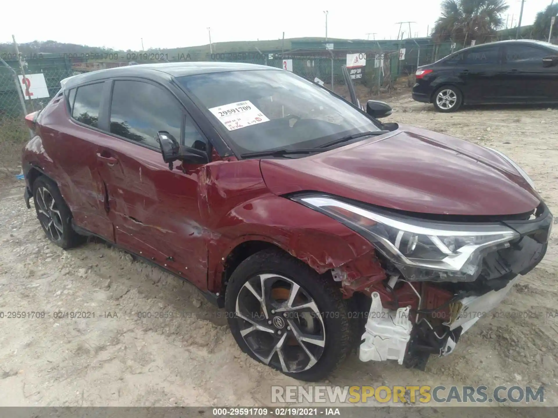 6 Photograph of a damaged car NMTKHMBX6KR097741 TOYOTA C-HR 2019