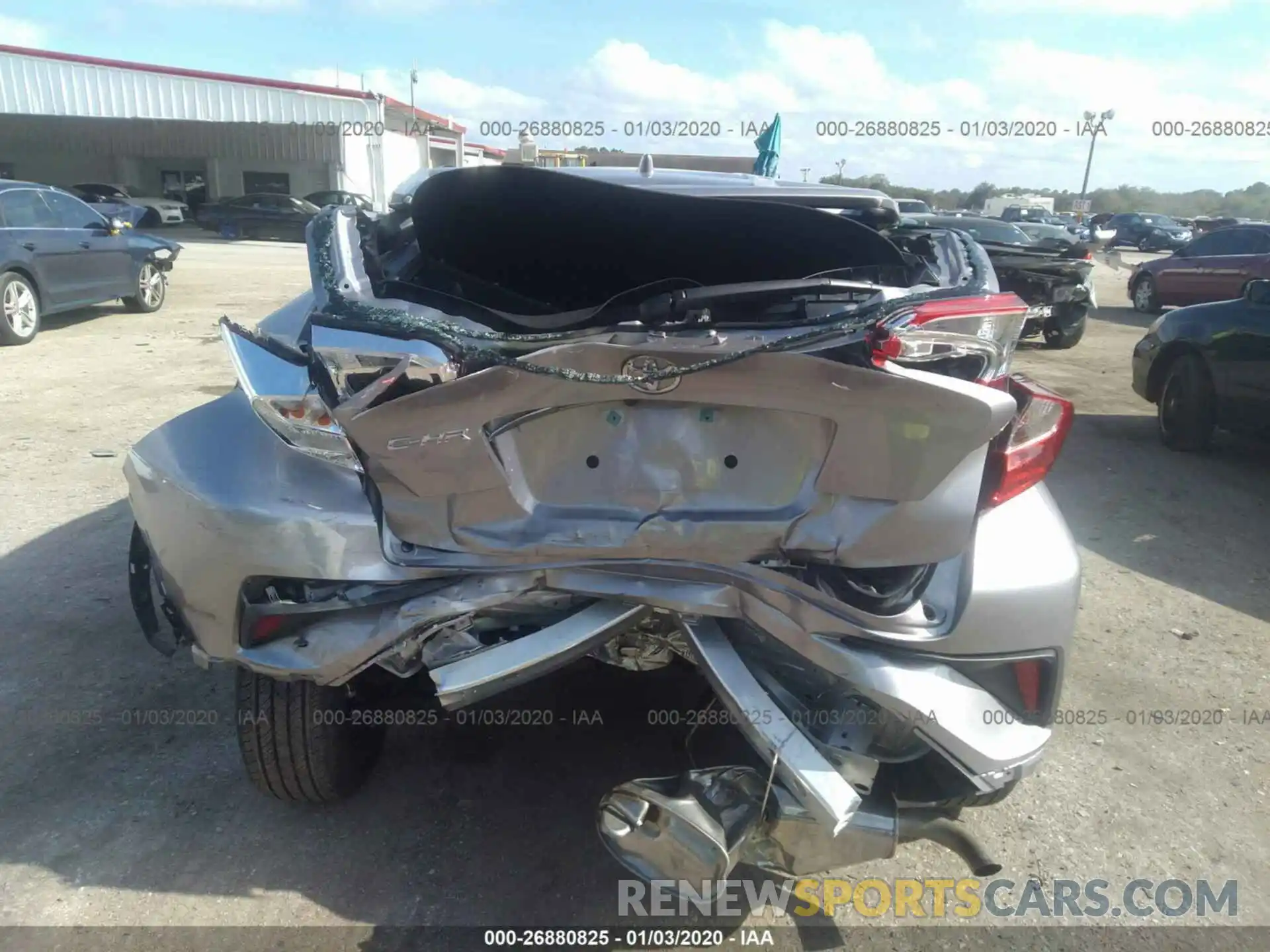 6 Photograph of a damaged car NMTKHMBX6KR098310 TOYOTA C-HR 2019