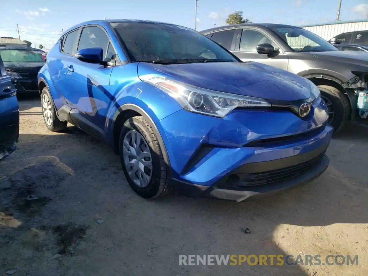 1 Photograph of a damaged car NMTKHMBX6KR098680 TOYOTA C-HR 2019