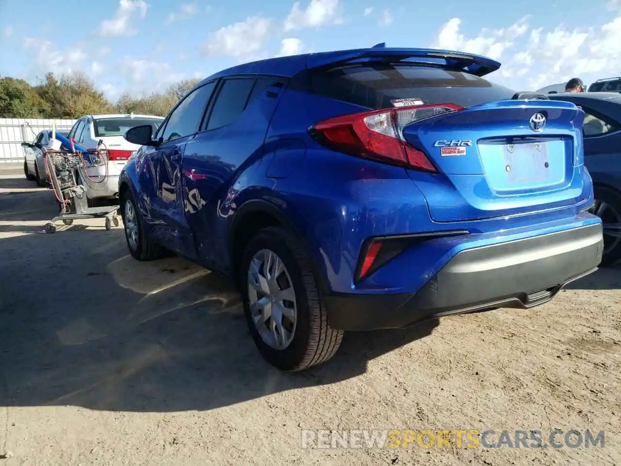 3 Photograph of a damaged car NMTKHMBX6KR098680 TOYOTA C-HR 2019