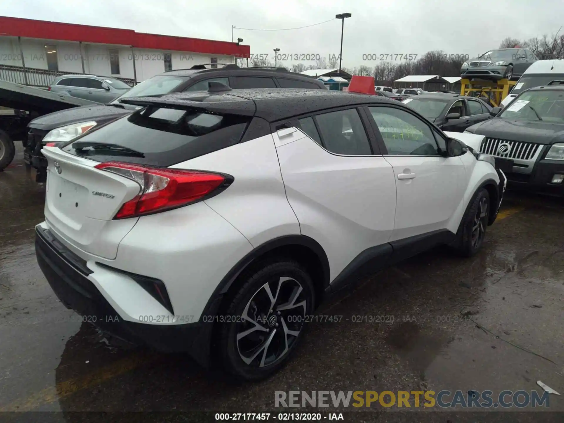 4 Photograph of a damaged car NMTKHMBX6KR100766 TOYOTA C-HR 2019