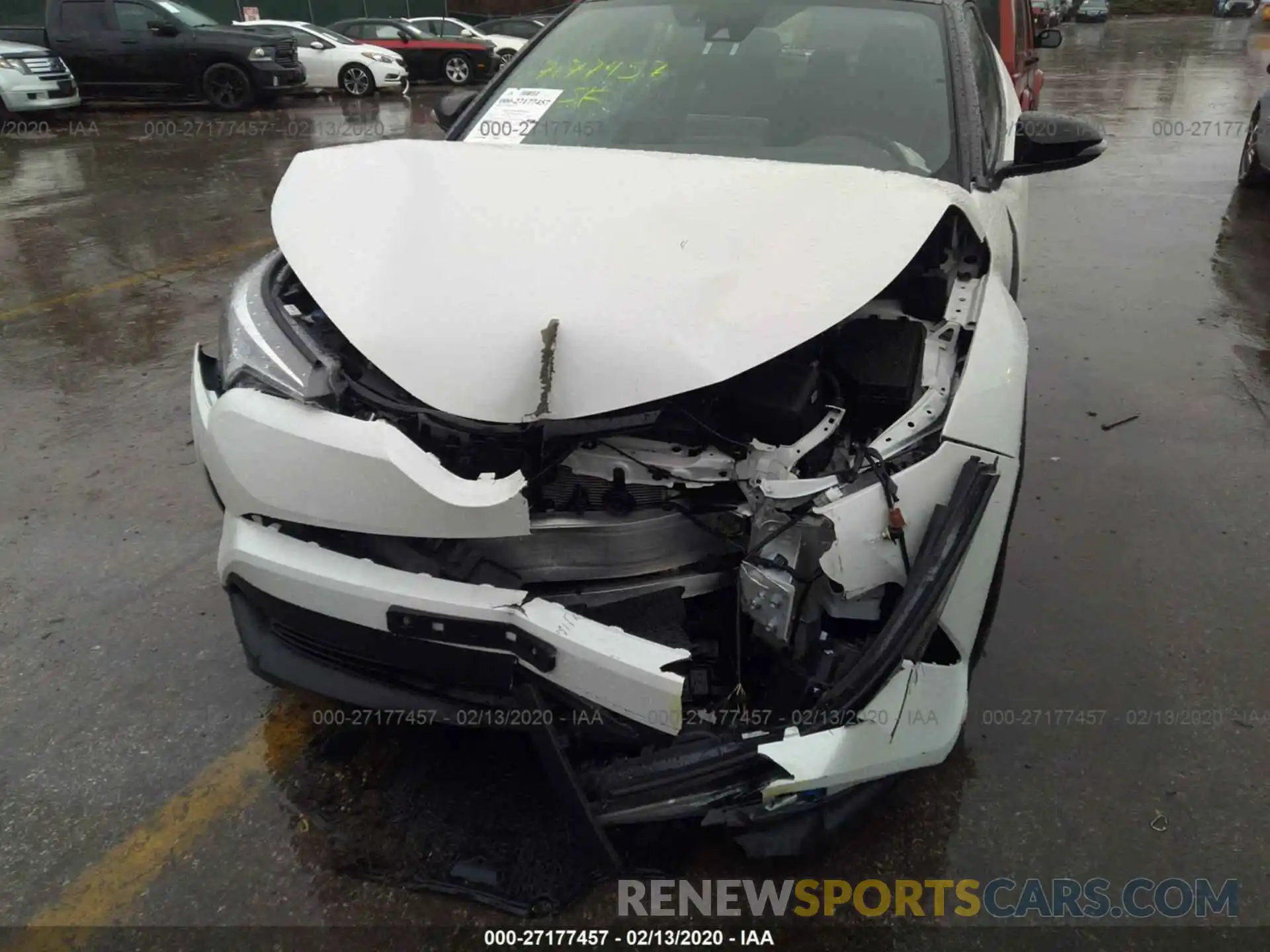 6 Photograph of a damaged car NMTKHMBX6KR100766 TOYOTA C-HR 2019