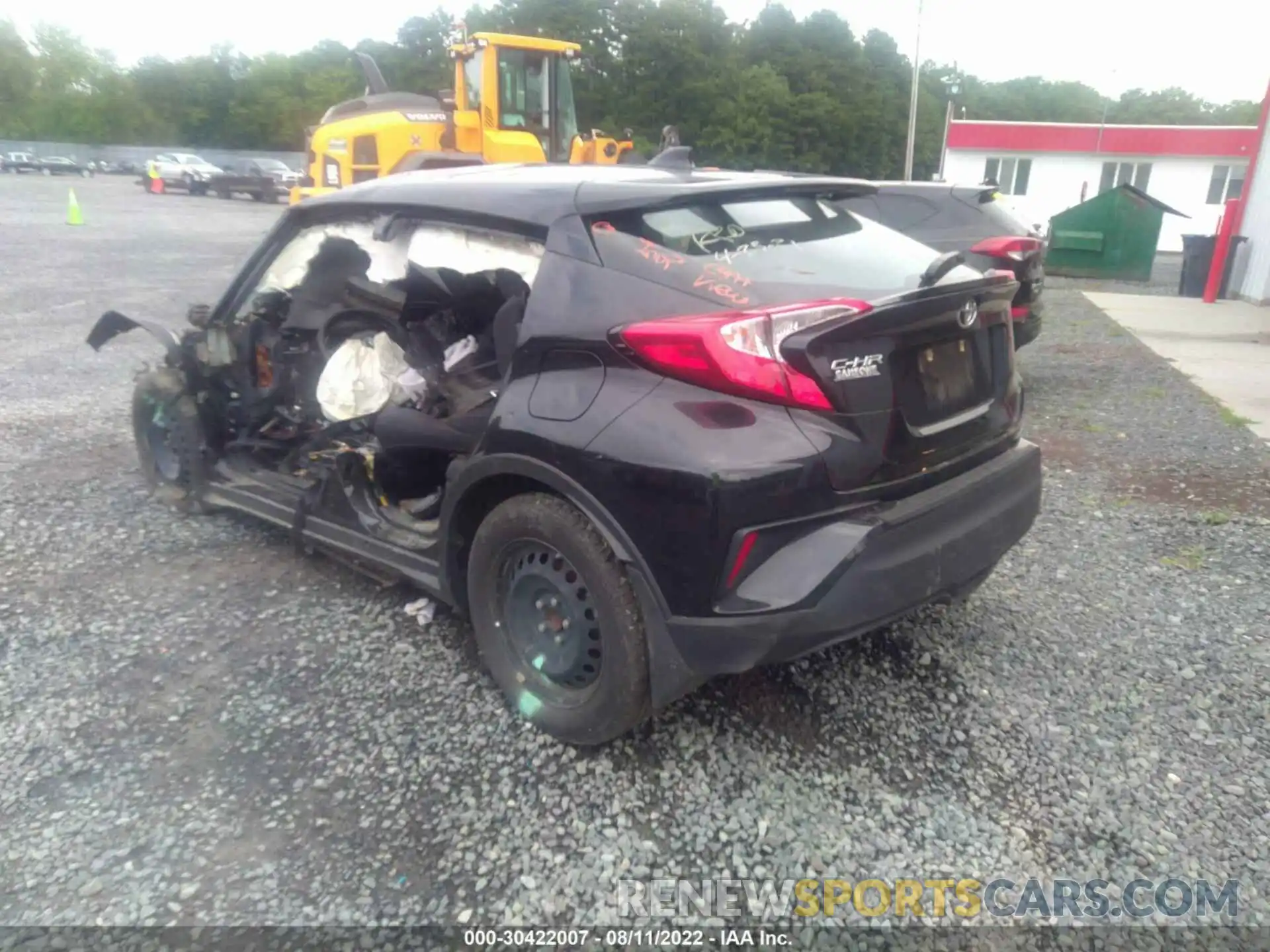 3 Photograph of a damaged car NMTKHMBX6KR101349 TOYOTA C-HR 2019