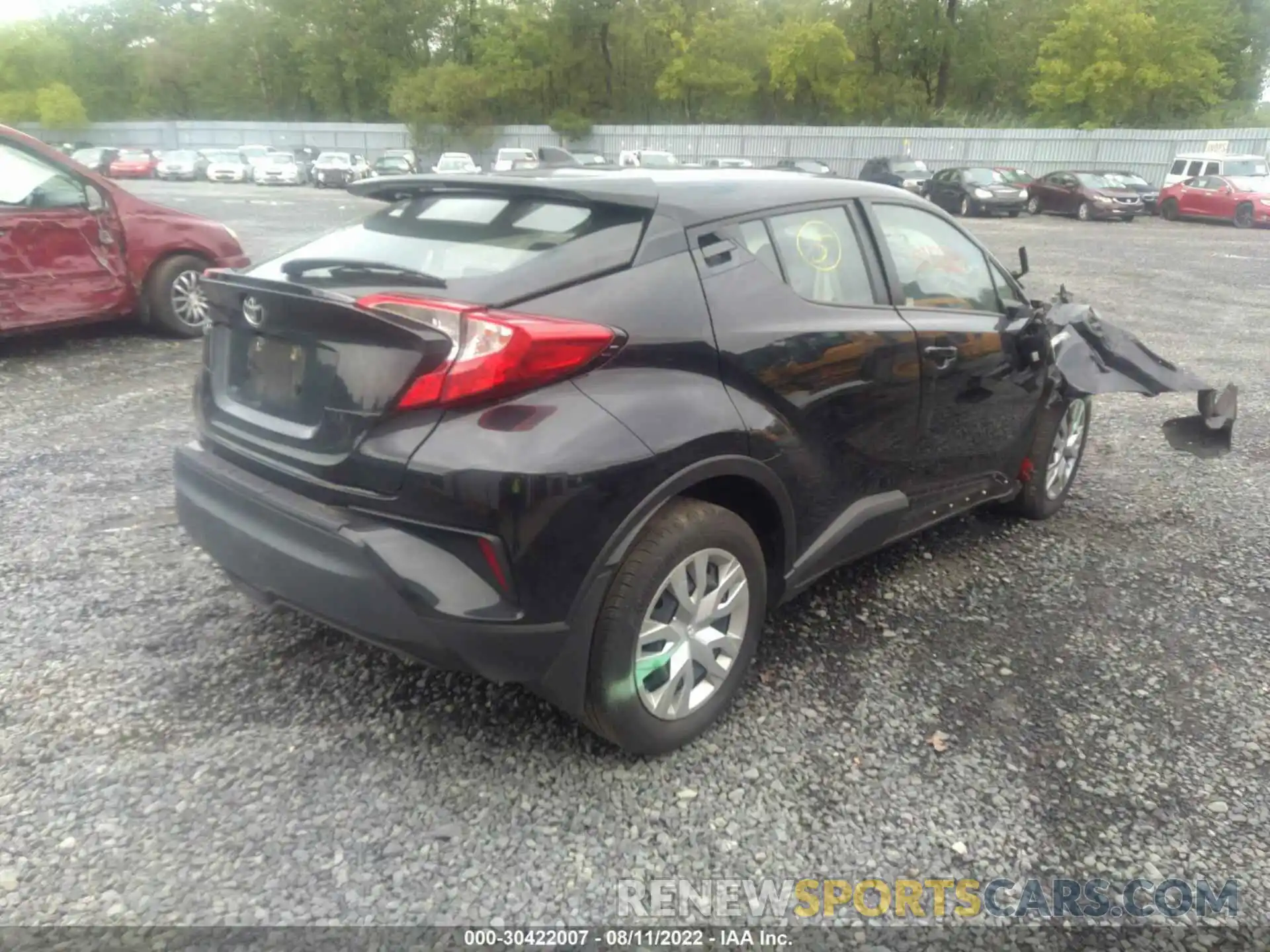 4 Photograph of a damaged car NMTKHMBX6KR101349 TOYOTA C-HR 2019