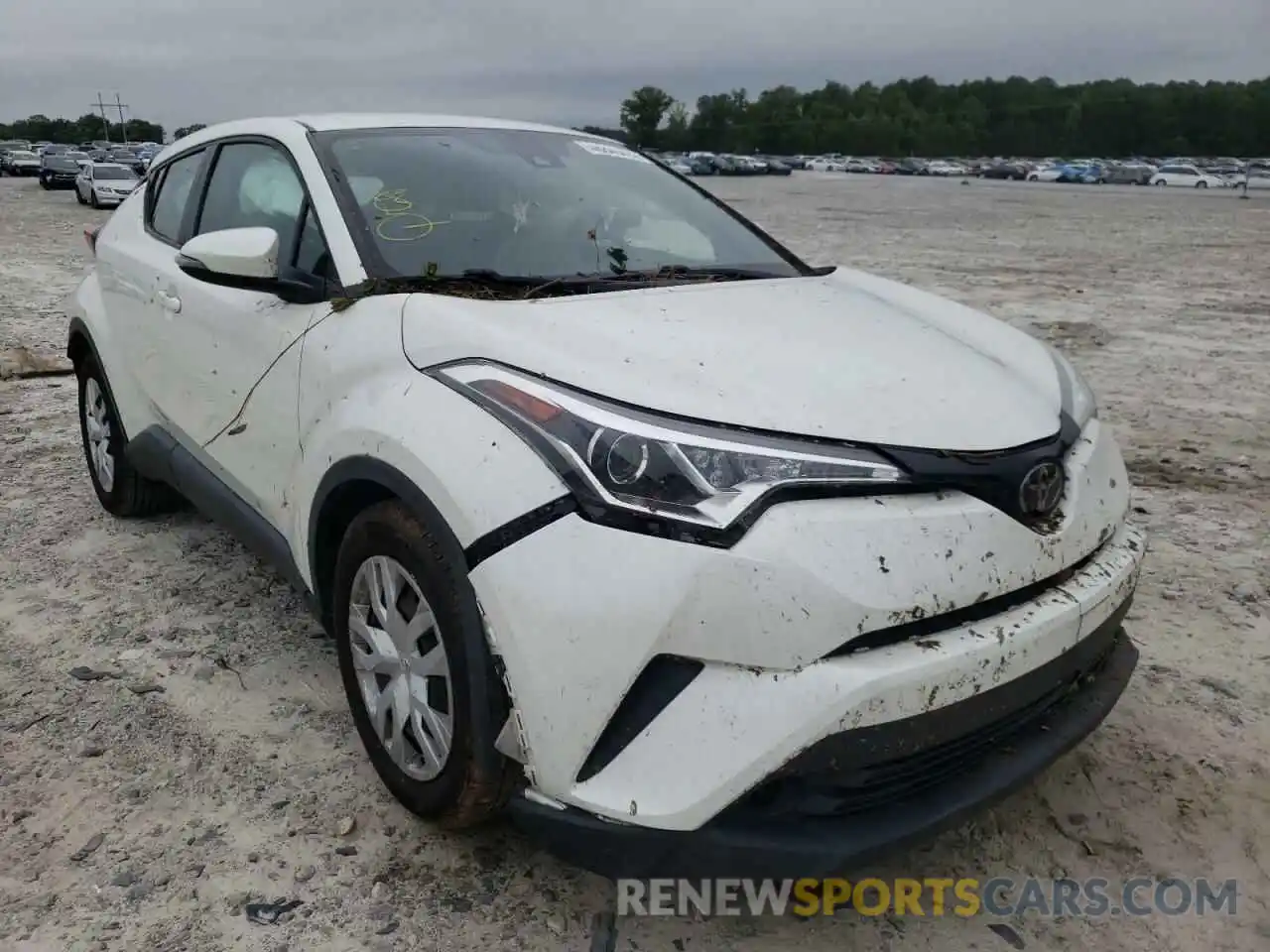 1 Photograph of a damaged car NMTKHMBX7KR069589 TOYOTA C-HR 2019