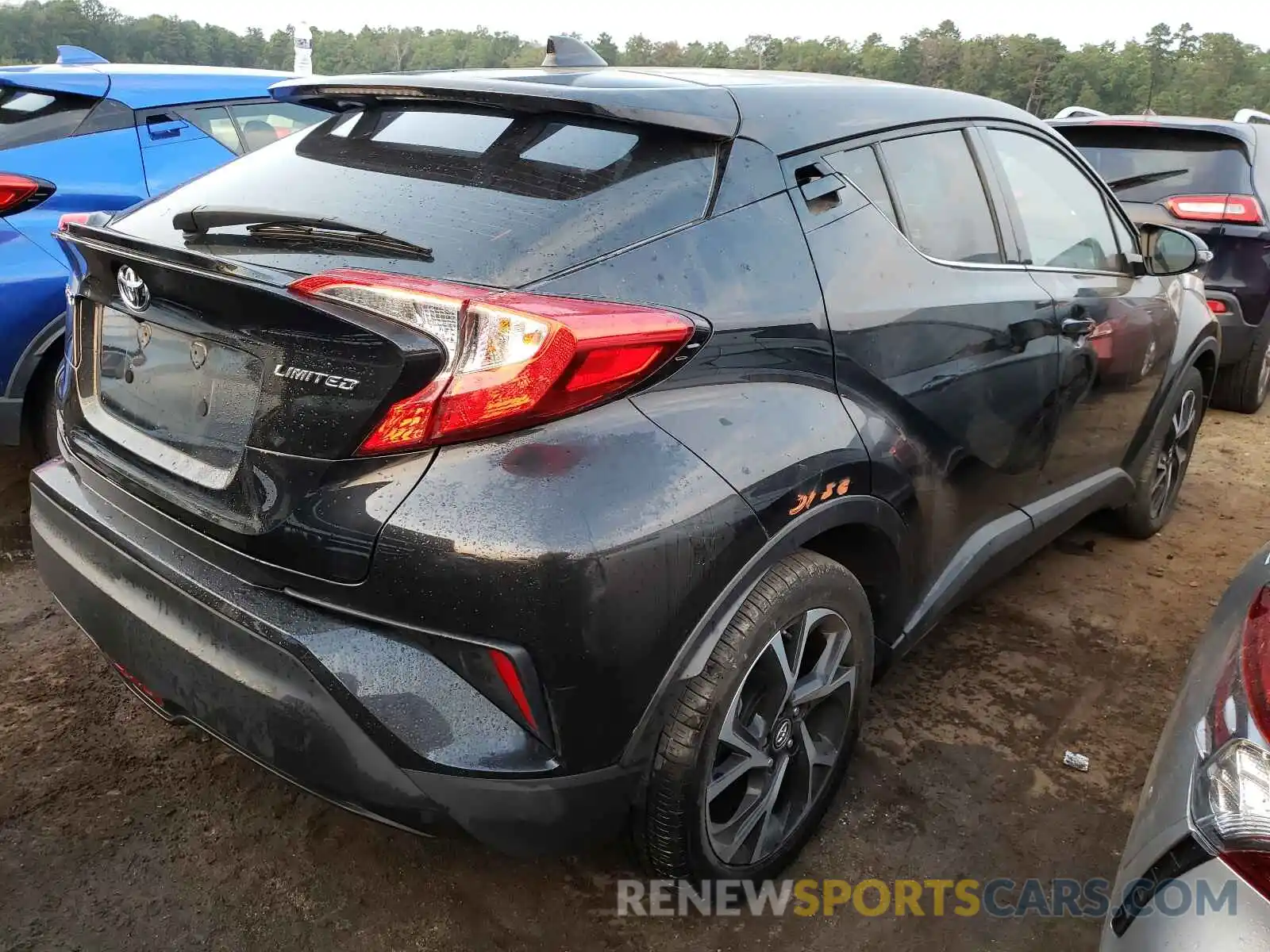 4 Фотография поврежденного автомобиля NMTKHMBX7KR069656 TOYOTA C-HR 2019