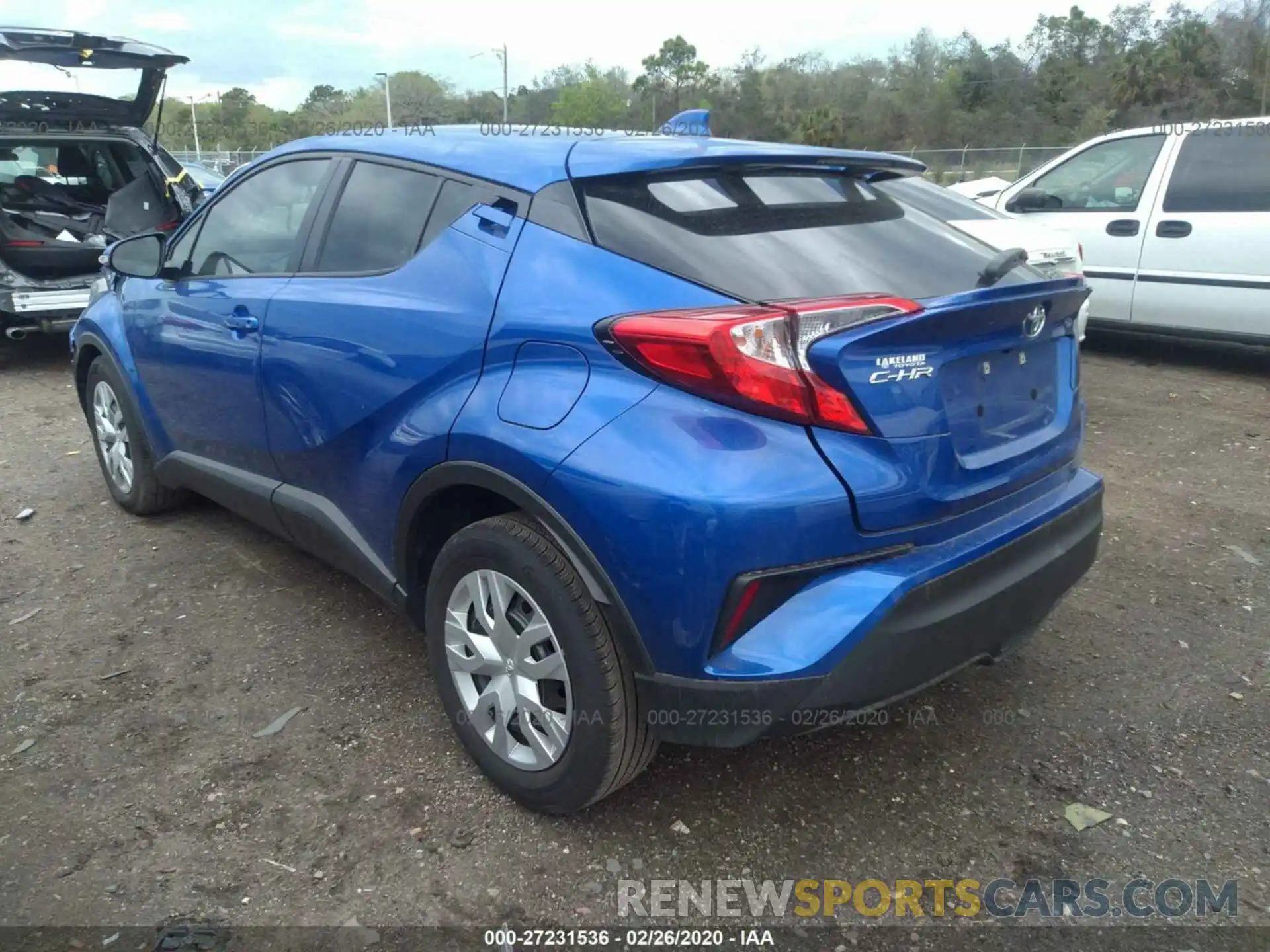 3 Photograph of a damaged car NMTKHMBX7KR070046 TOYOTA C-HR 2019