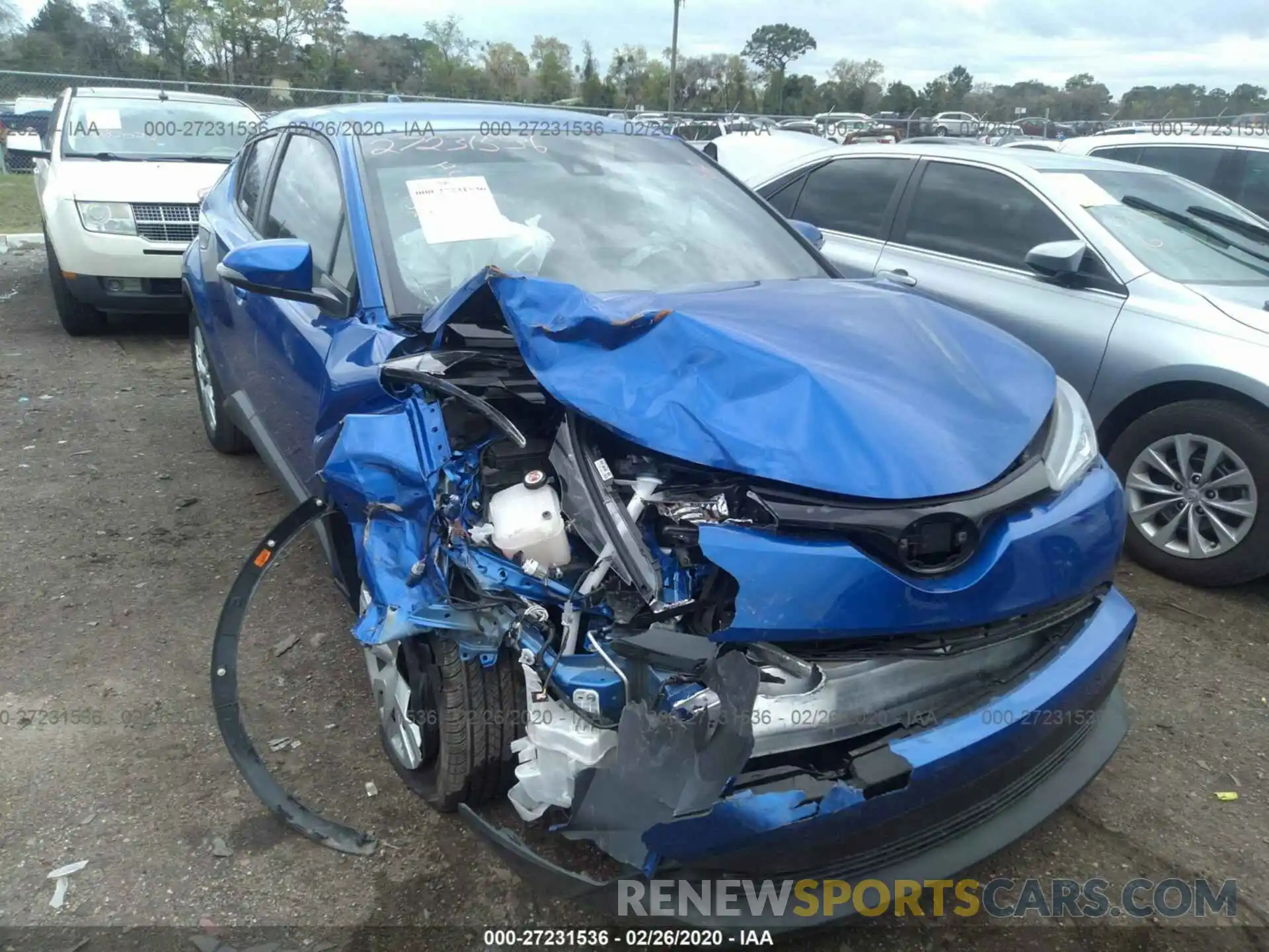 6 Photograph of a damaged car NMTKHMBX7KR070046 TOYOTA C-HR 2019