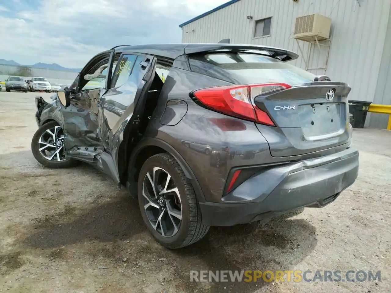 3 Photograph of a damaged car NMTKHMBX7KR072282 TOYOTA C-HR 2019