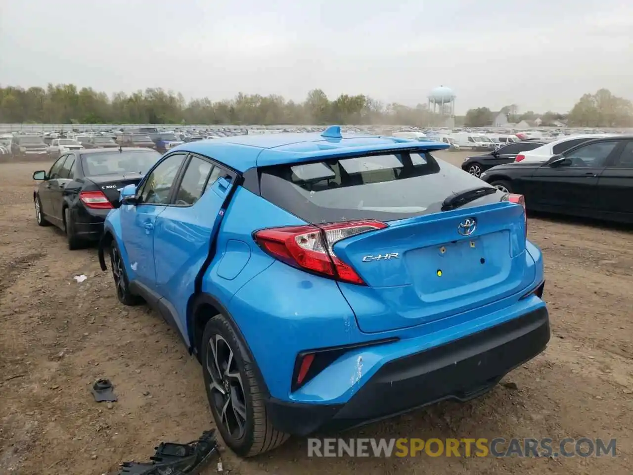 3 Фотография поврежденного автомобиля NMTKHMBX7KR072301 TOYOTA C-HR 2019