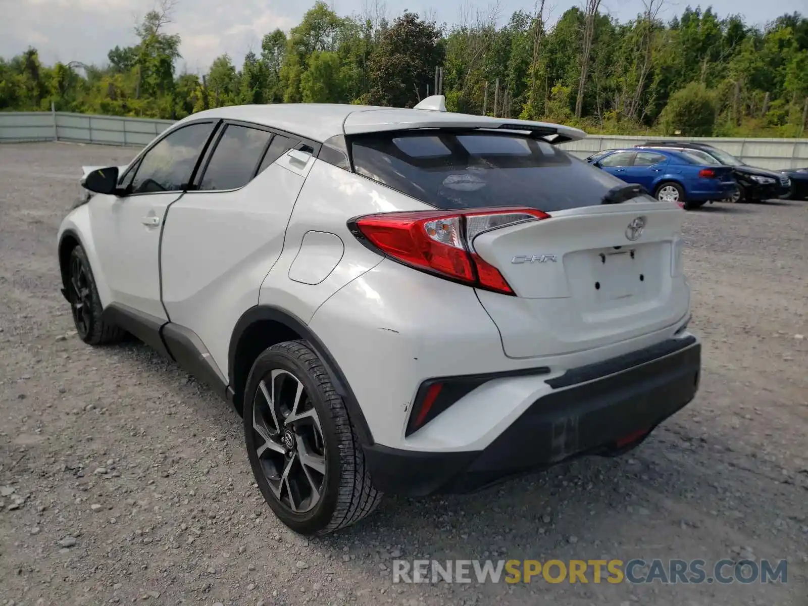 3 Photograph of a damaged car NMTKHMBX7KR072749 TOYOTA C-HR 2019