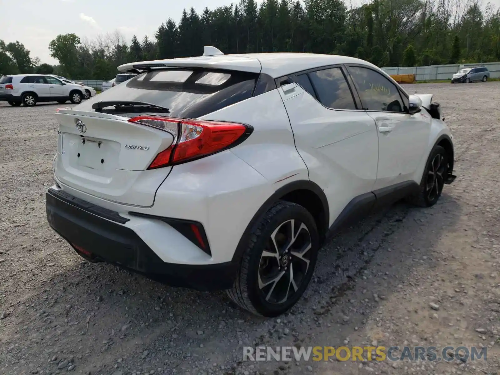 4 Photograph of a damaged car NMTKHMBX7KR072749 TOYOTA C-HR 2019