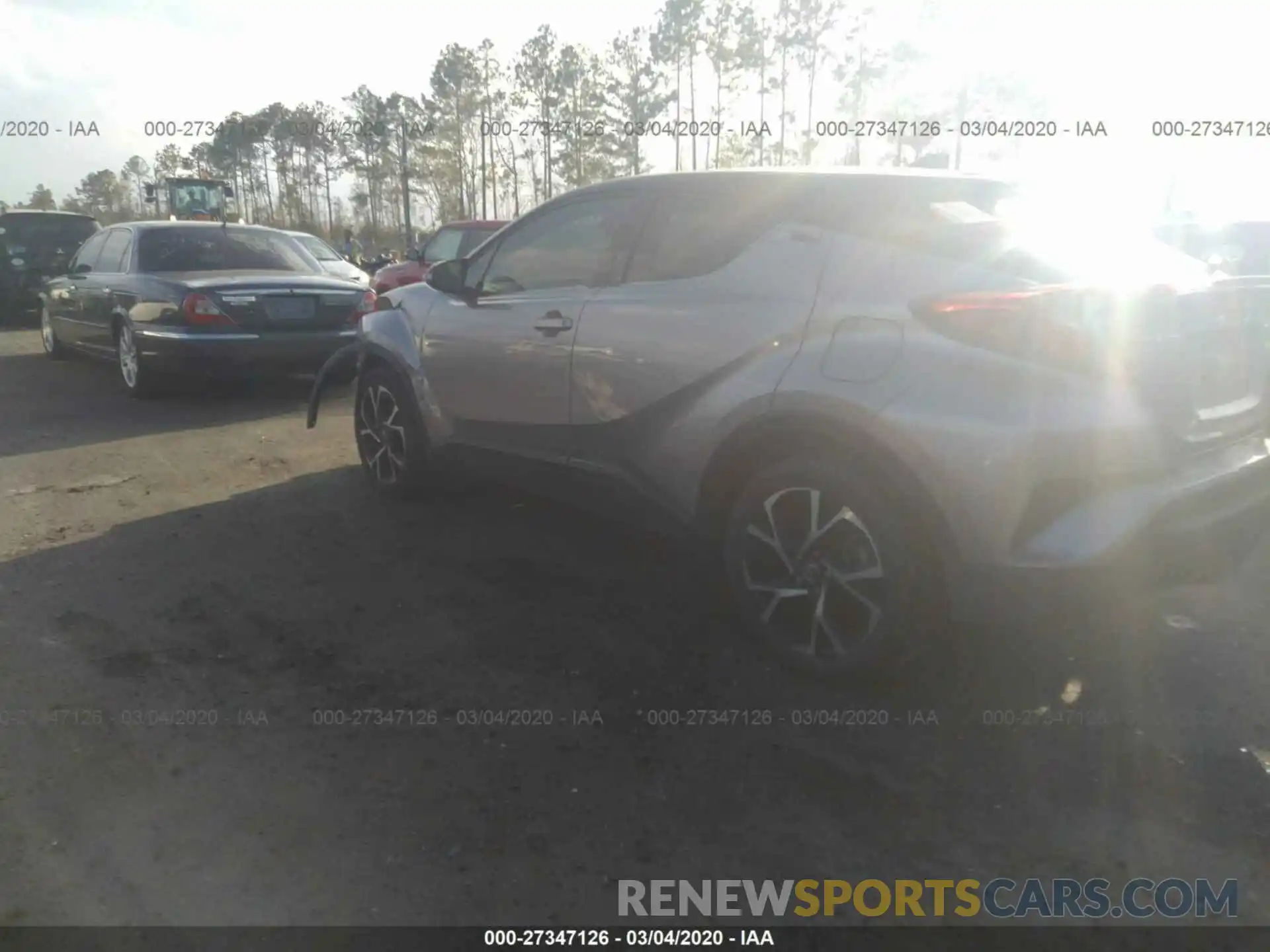 3 Photograph of a damaged car NMTKHMBX7KR072766 TOYOTA C-HR 2019