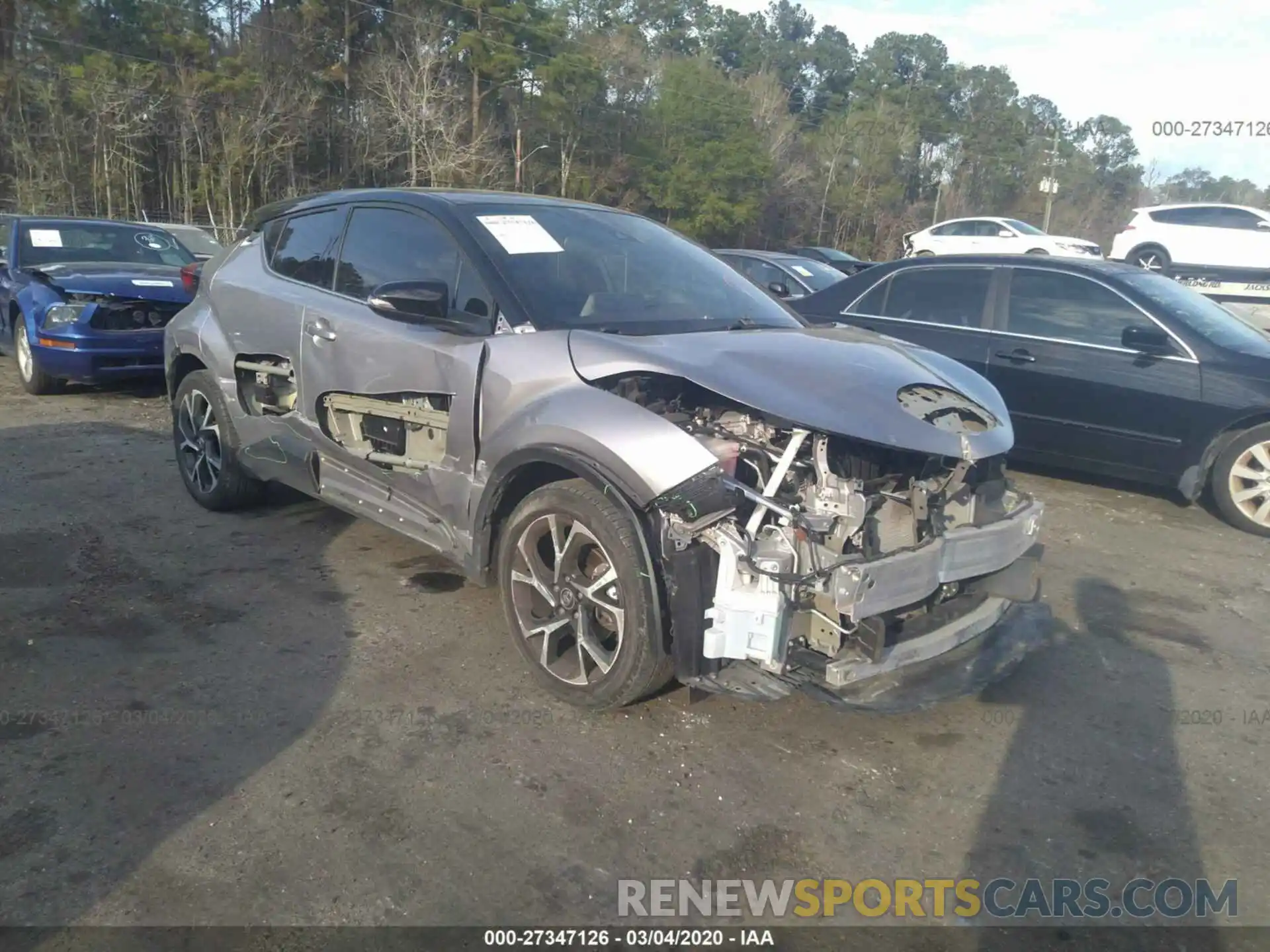 6 Photograph of a damaged car NMTKHMBX7KR072766 TOYOTA C-HR 2019