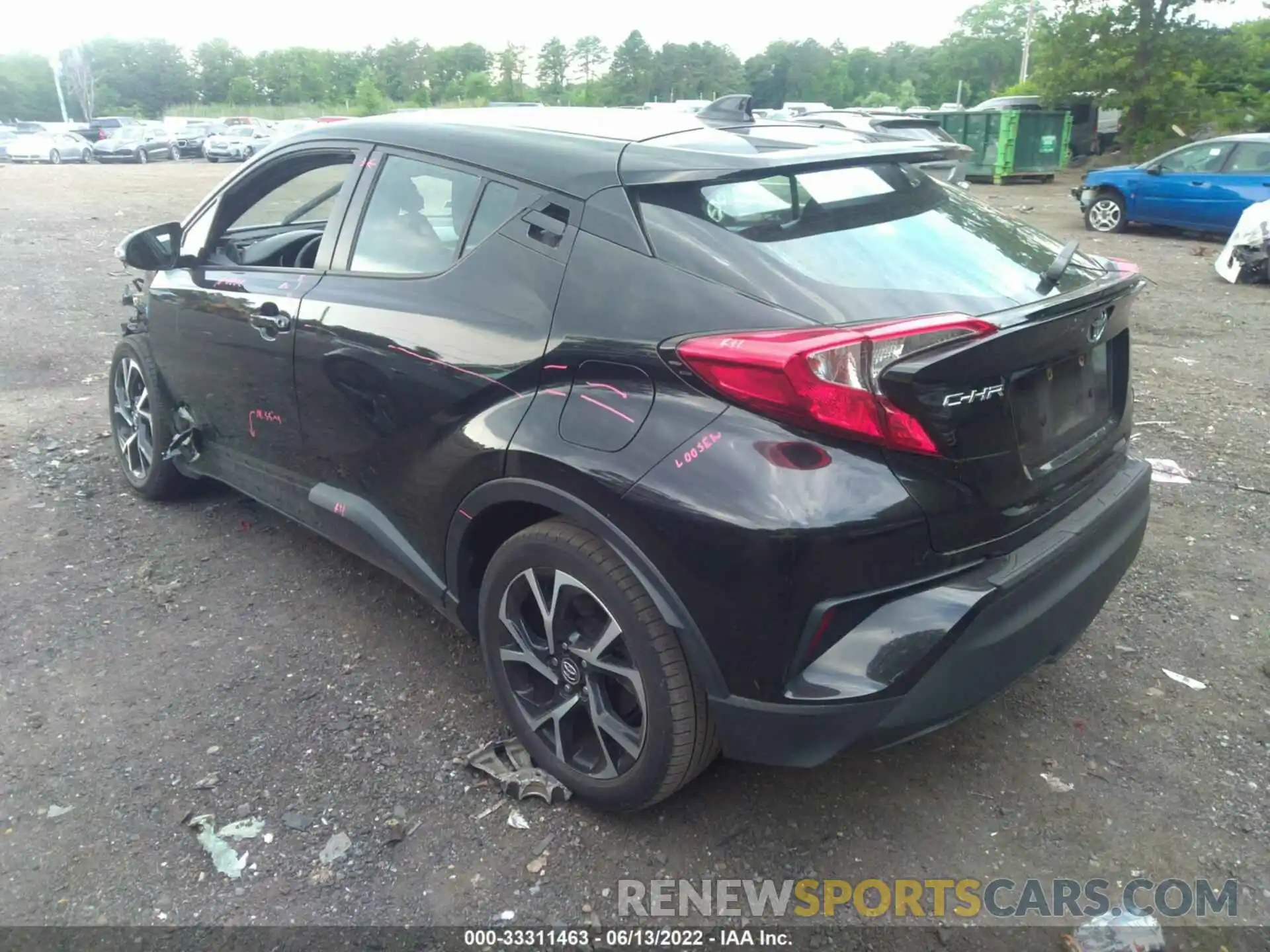 3 Photograph of a damaged car NMTKHMBX7KR073108 TOYOTA C-HR 2019