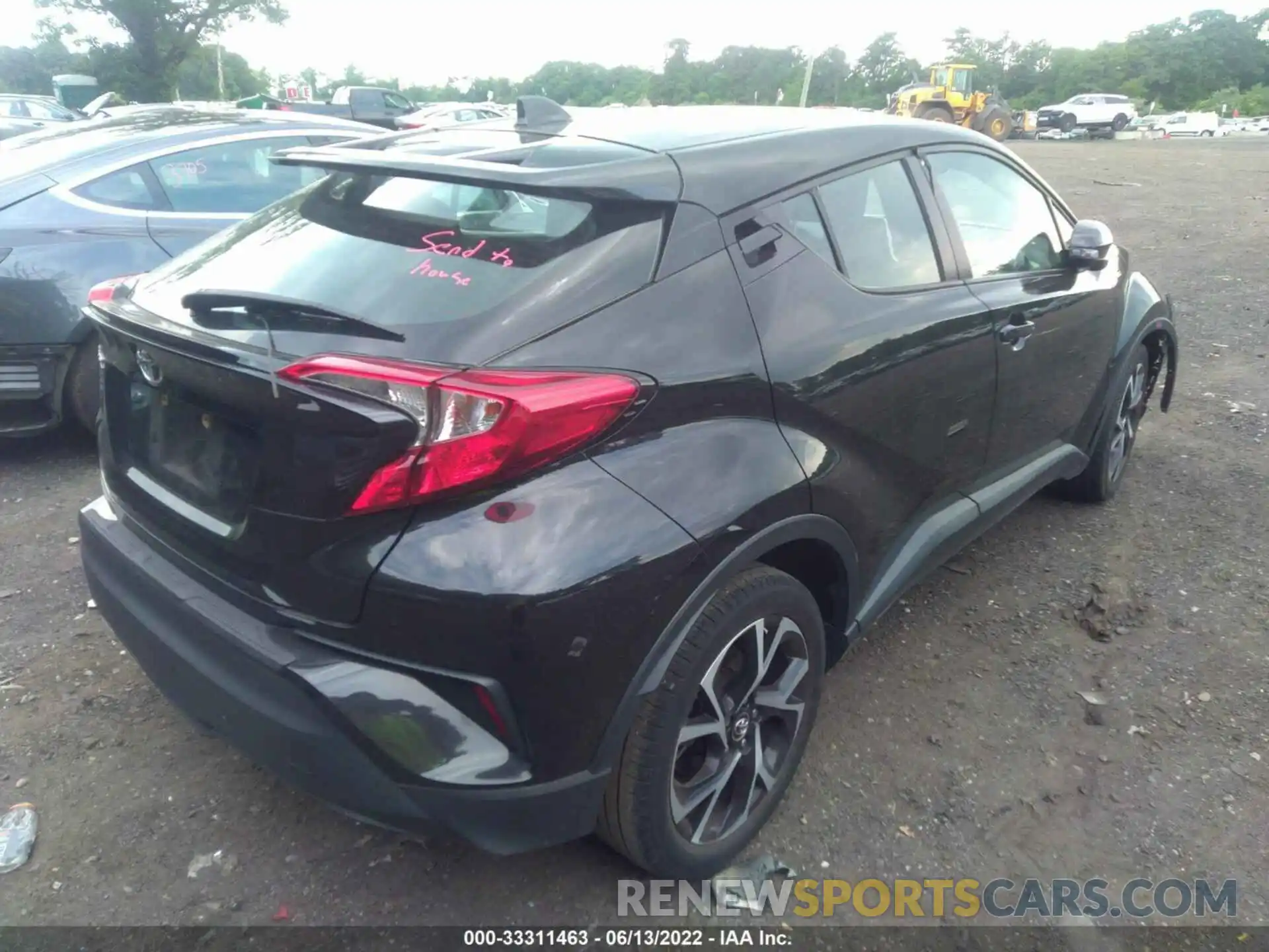 4 Photograph of a damaged car NMTKHMBX7KR073108 TOYOTA C-HR 2019