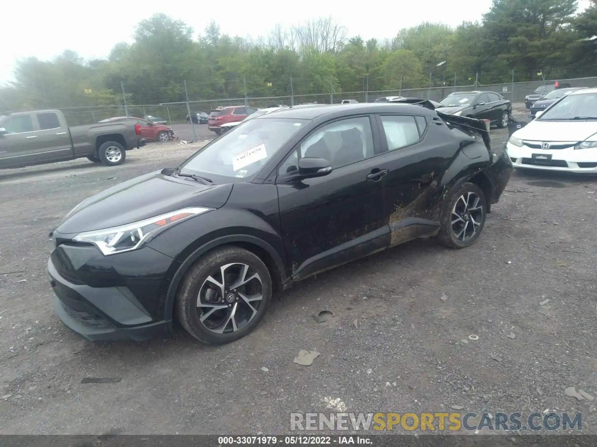 2 Photograph of a damaged car NMTKHMBX7KR073187 TOYOTA C-HR 2019