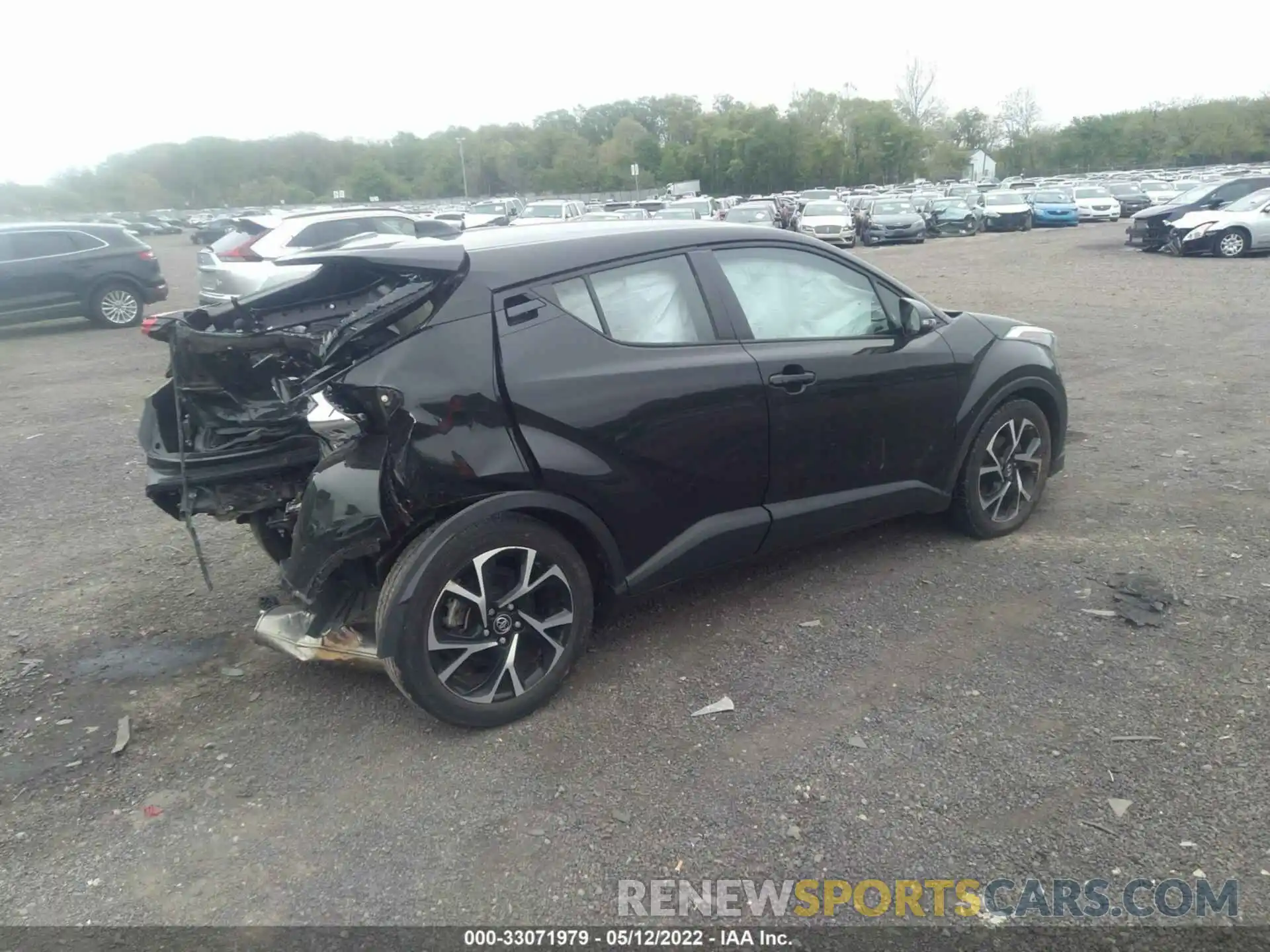 4 Фотография поврежденного автомобиля NMTKHMBX7KR073187 TOYOTA C-HR 2019