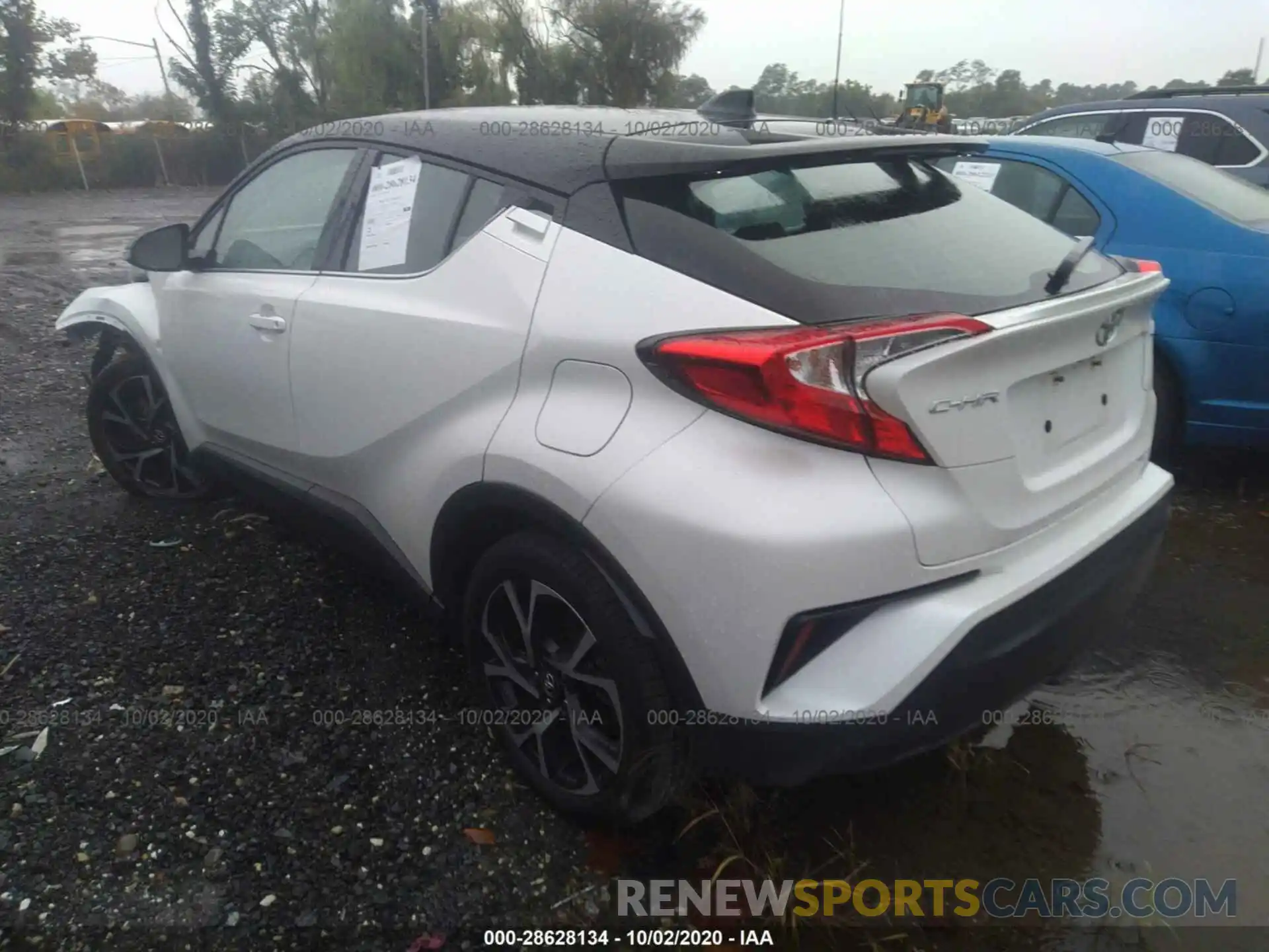 2 Photograph of a damaged car NMTKHMBX7KR073321 TOYOTA C-HR 2019