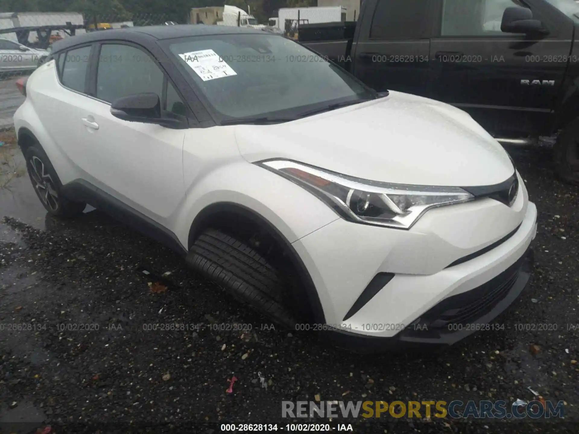 4 Photograph of a damaged car NMTKHMBX7KR073321 TOYOTA C-HR 2019