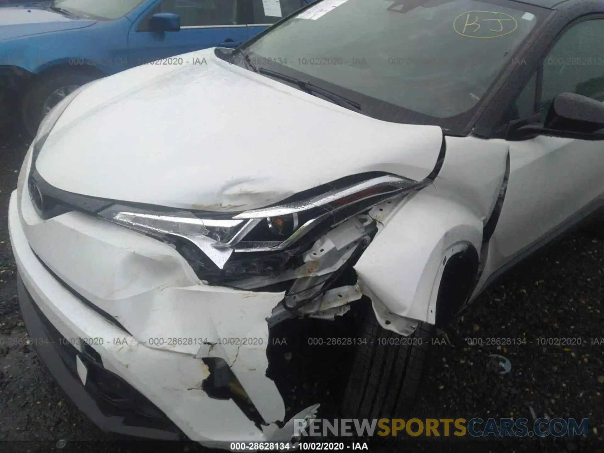 6 Photograph of a damaged car NMTKHMBX7KR073321 TOYOTA C-HR 2019