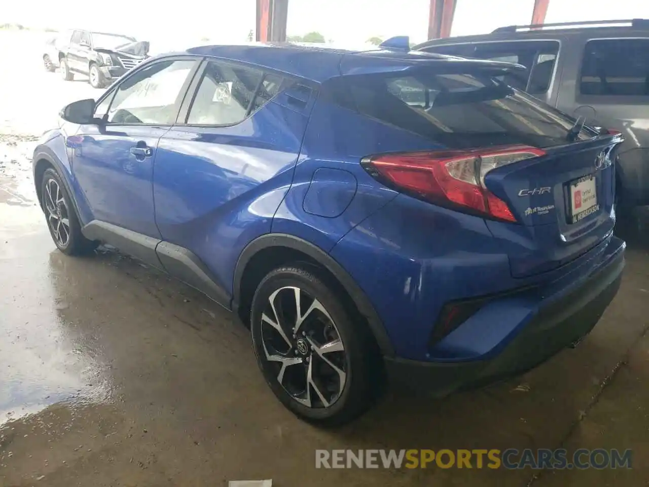 3 Photograph of a damaged car NMTKHMBX7KR074498 TOYOTA C-HR 2019