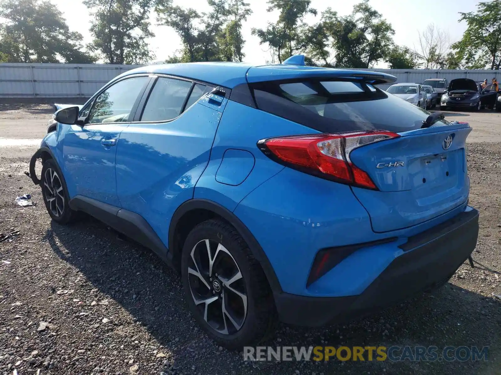 3 Photograph of a damaged car NMTKHMBX7KR075098 TOYOTA C-HR 2019