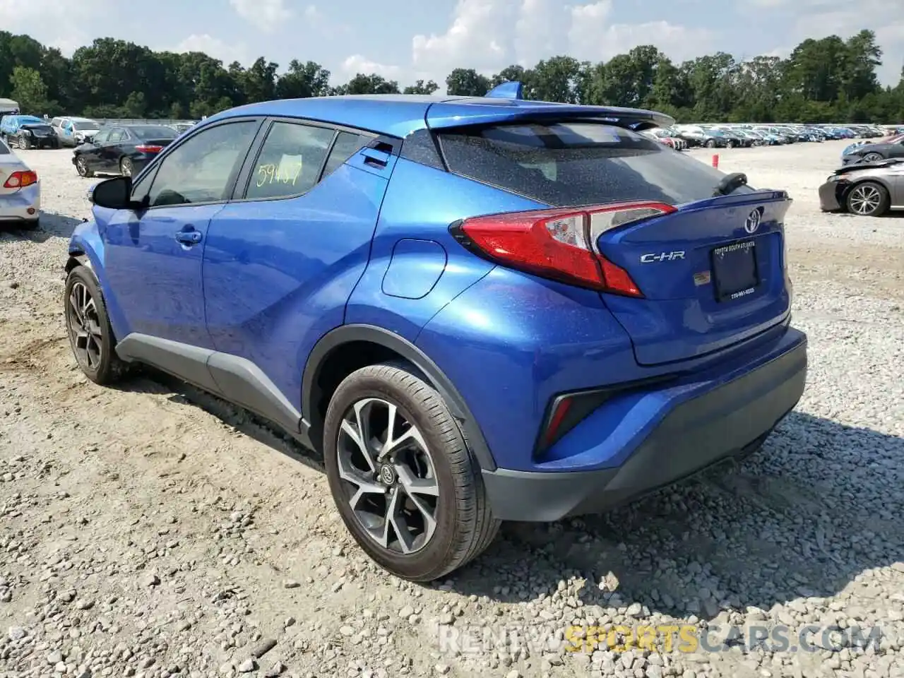 3 Photograph of a damaged car NMTKHMBX7KR075487 TOYOTA C-HR 2019