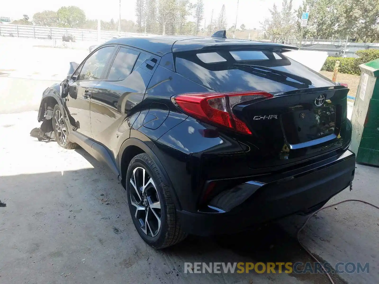 3 Photograph of a damaged car NMTKHMBX7KR076042 TOYOTA C-HR 2019