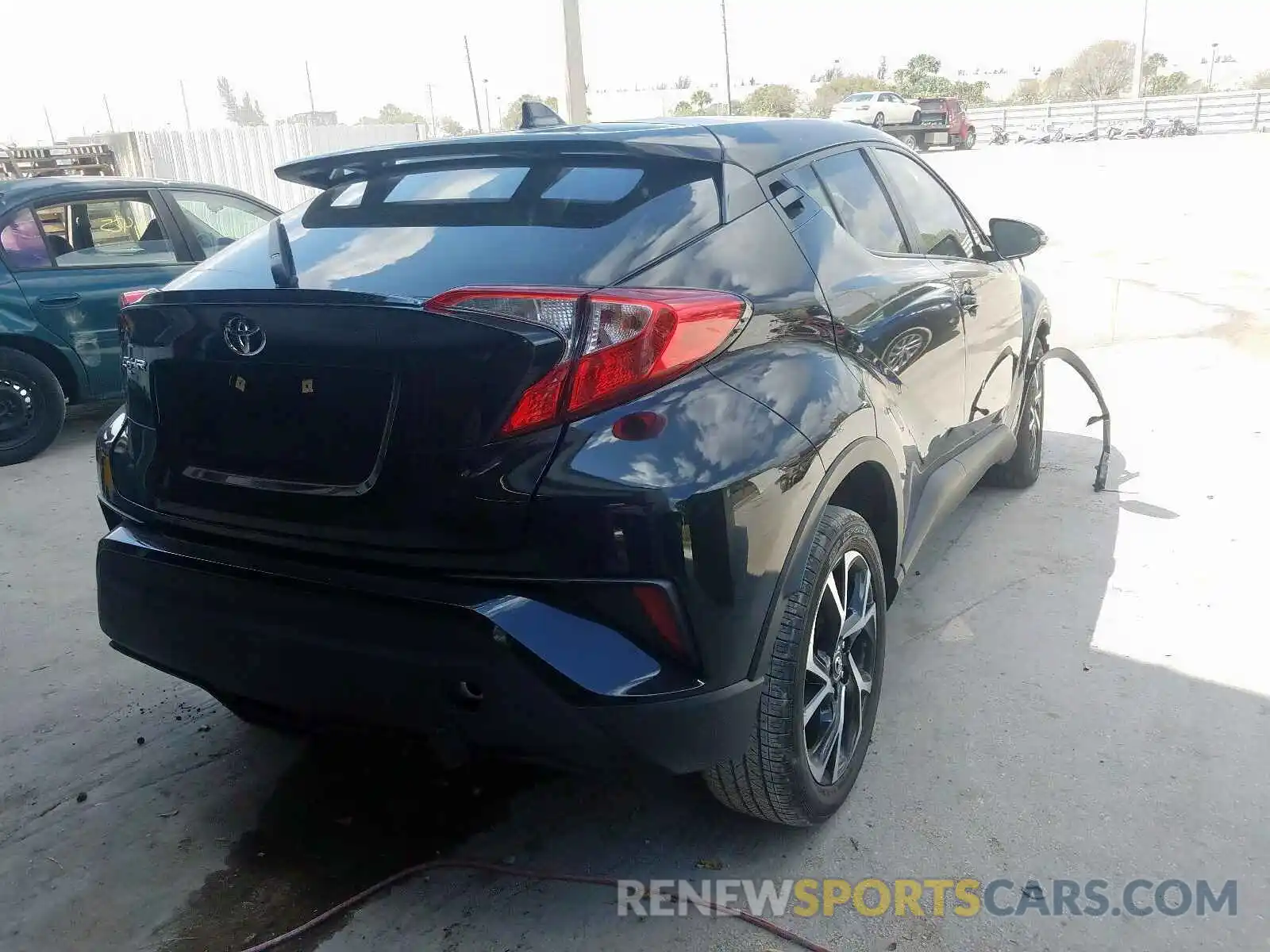 4 Photograph of a damaged car NMTKHMBX7KR076042 TOYOTA C-HR 2019