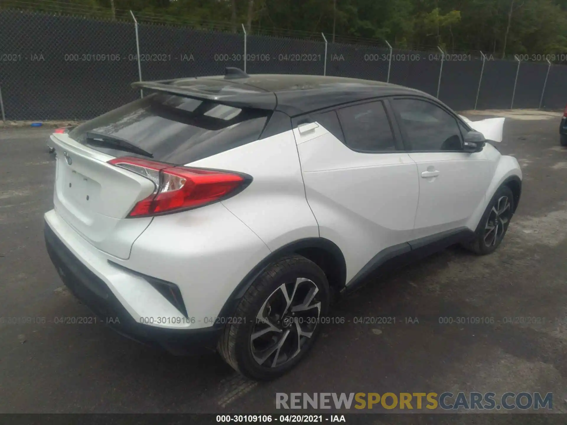 4 Фотография поврежденного автомобиля NMTKHMBX7KR076669 TOYOTA C-HR 2019