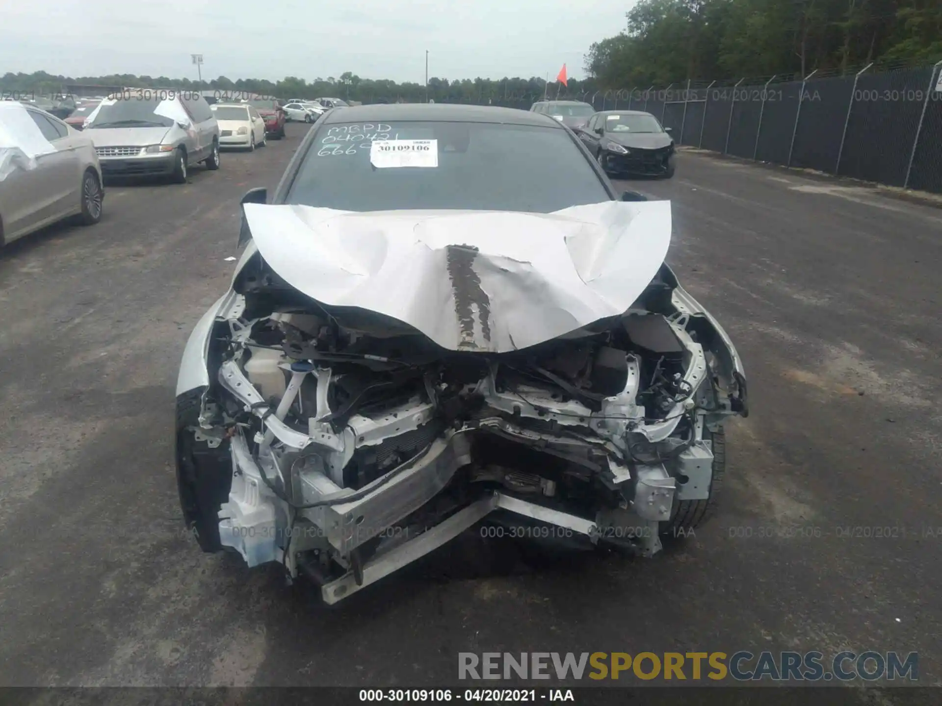 6 Photograph of a damaged car NMTKHMBX7KR076669 TOYOTA C-HR 2019