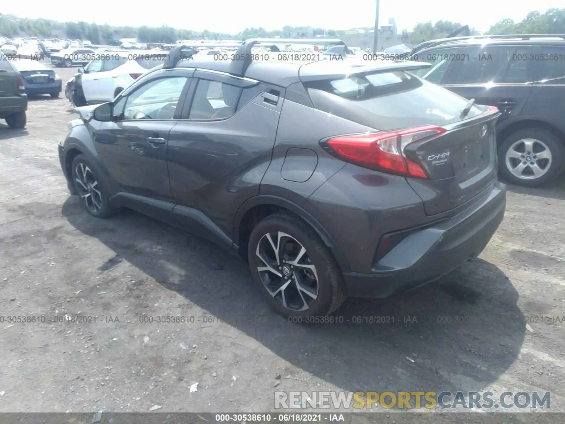 3 Photograph of a damaged car NMTKHMBX7KR077787 TOYOTA C-HR 2019