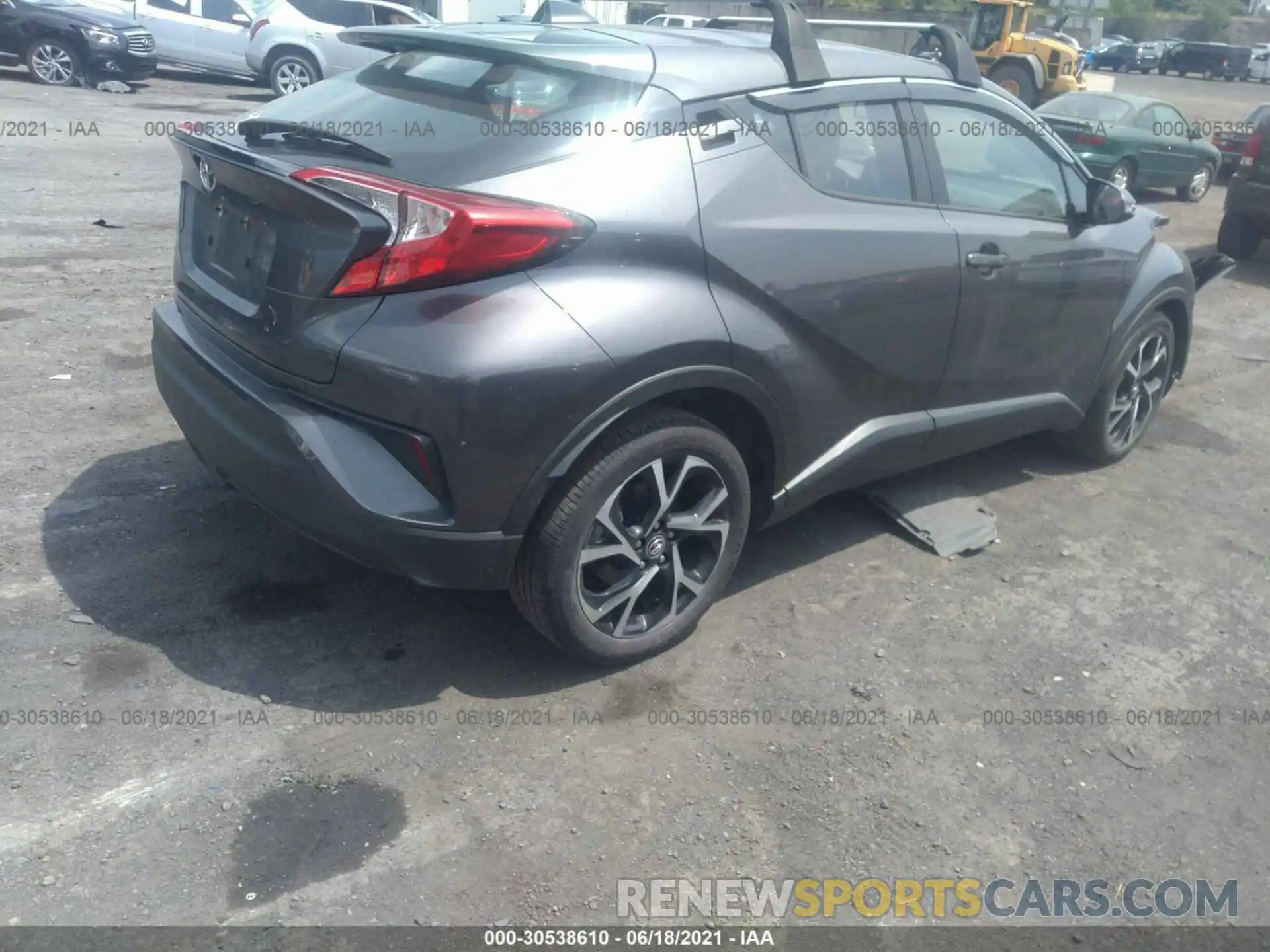 4 Photograph of a damaged car NMTKHMBX7KR077787 TOYOTA C-HR 2019