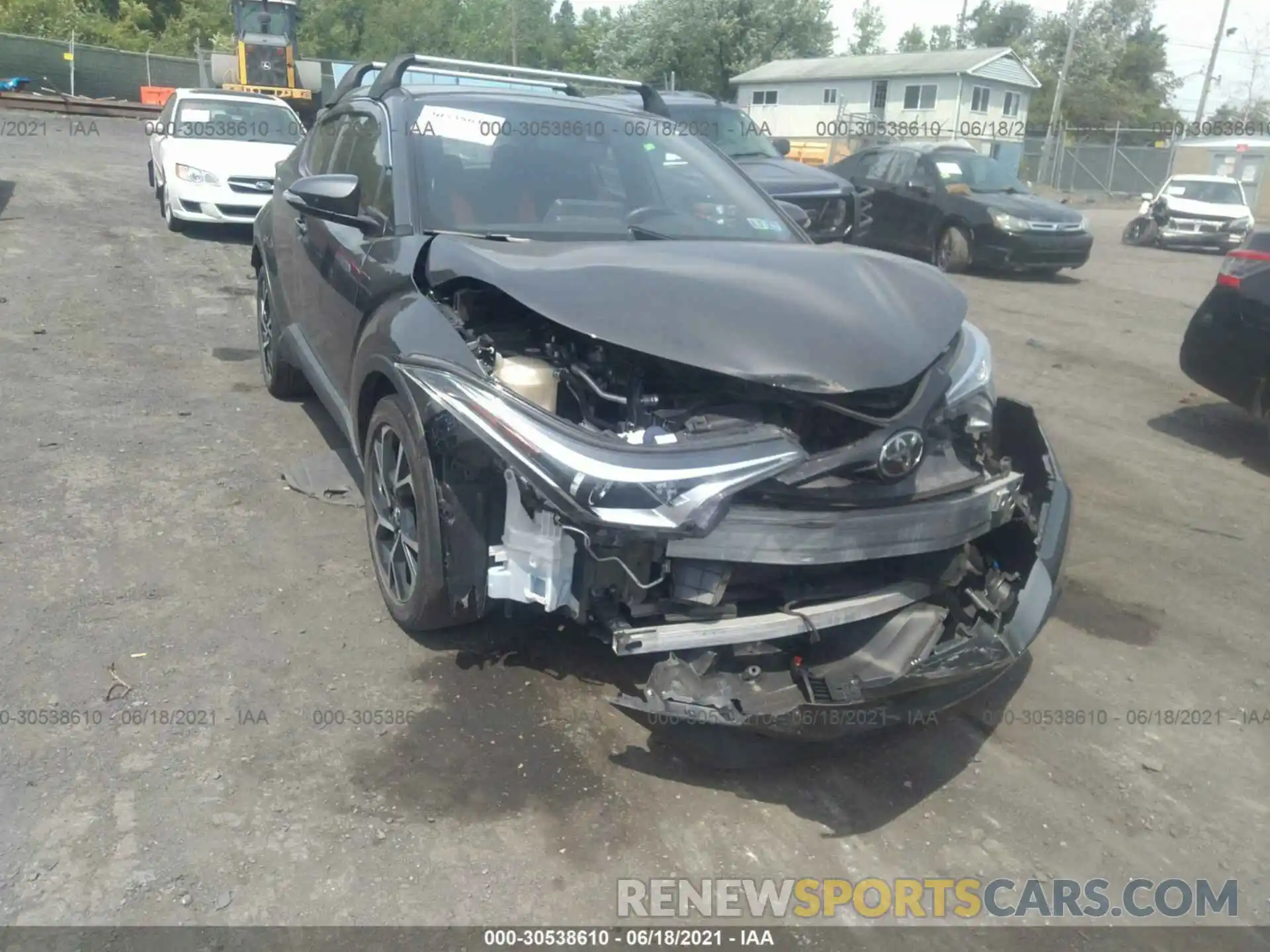 6 Photograph of a damaged car NMTKHMBX7KR077787 TOYOTA C-HR 2019