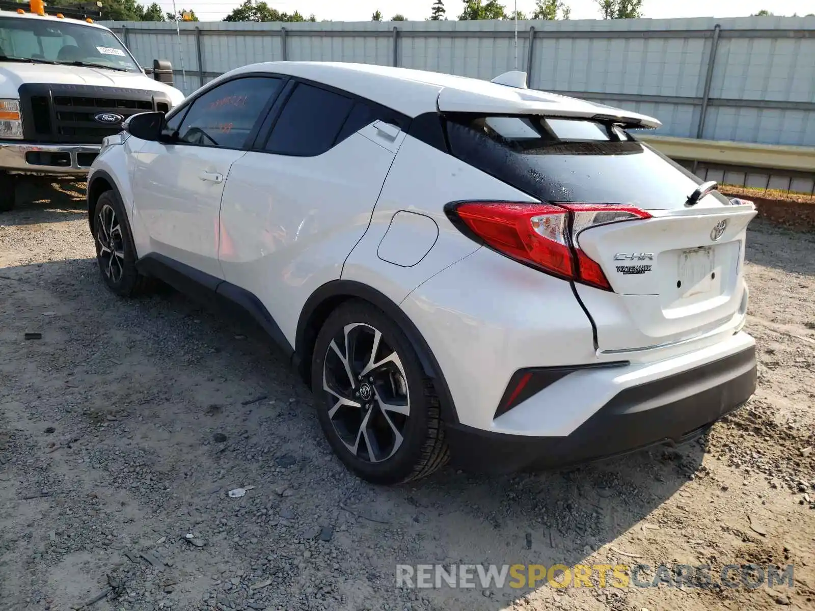 3 Photograph of a damaged car NMTKHMBX7KR077918 TOYOTA C-HR 2019