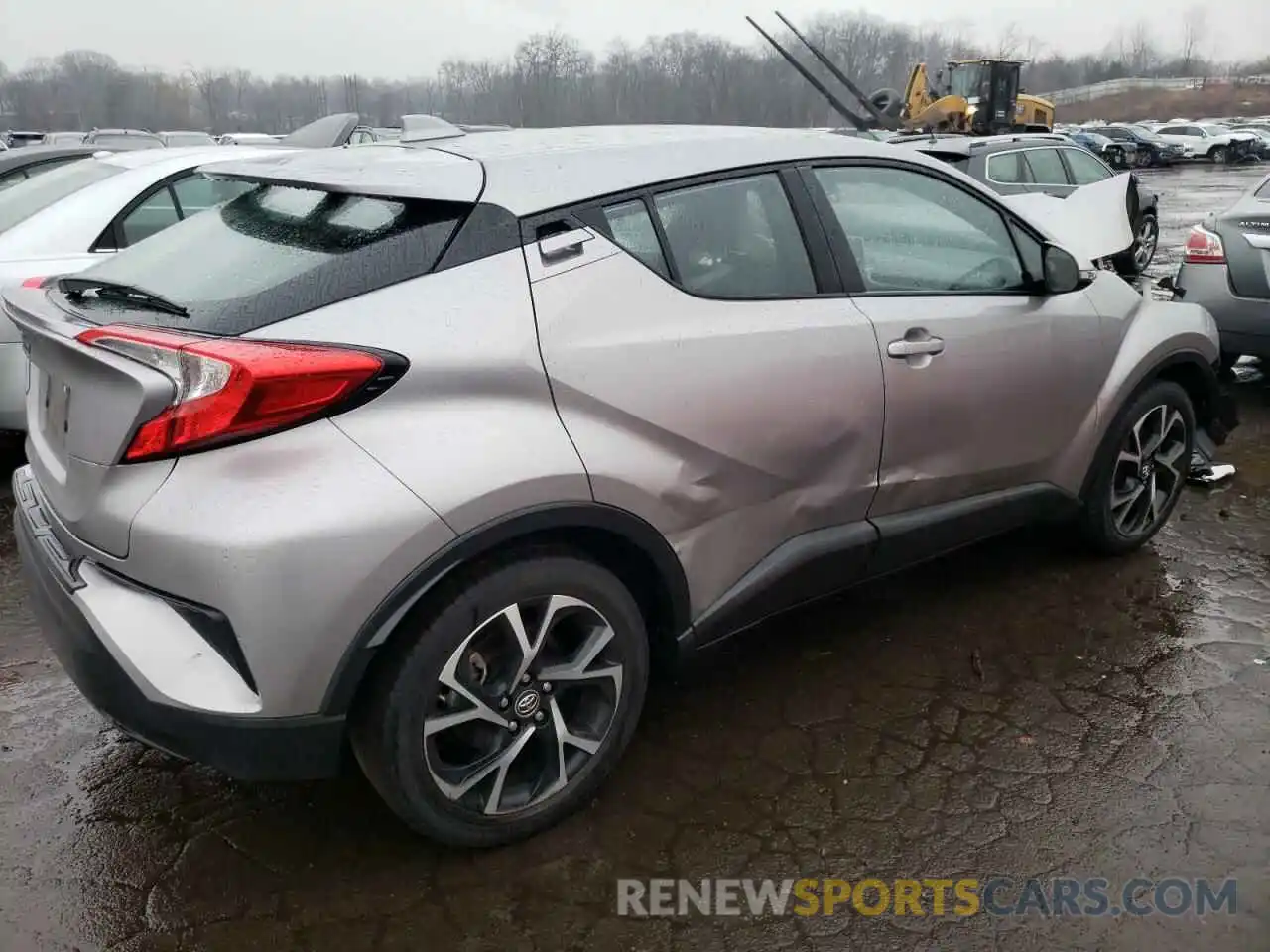 4 Photograph of a damaged car NMTKHMBX7KR078017 TOYOTA C-HR 2019